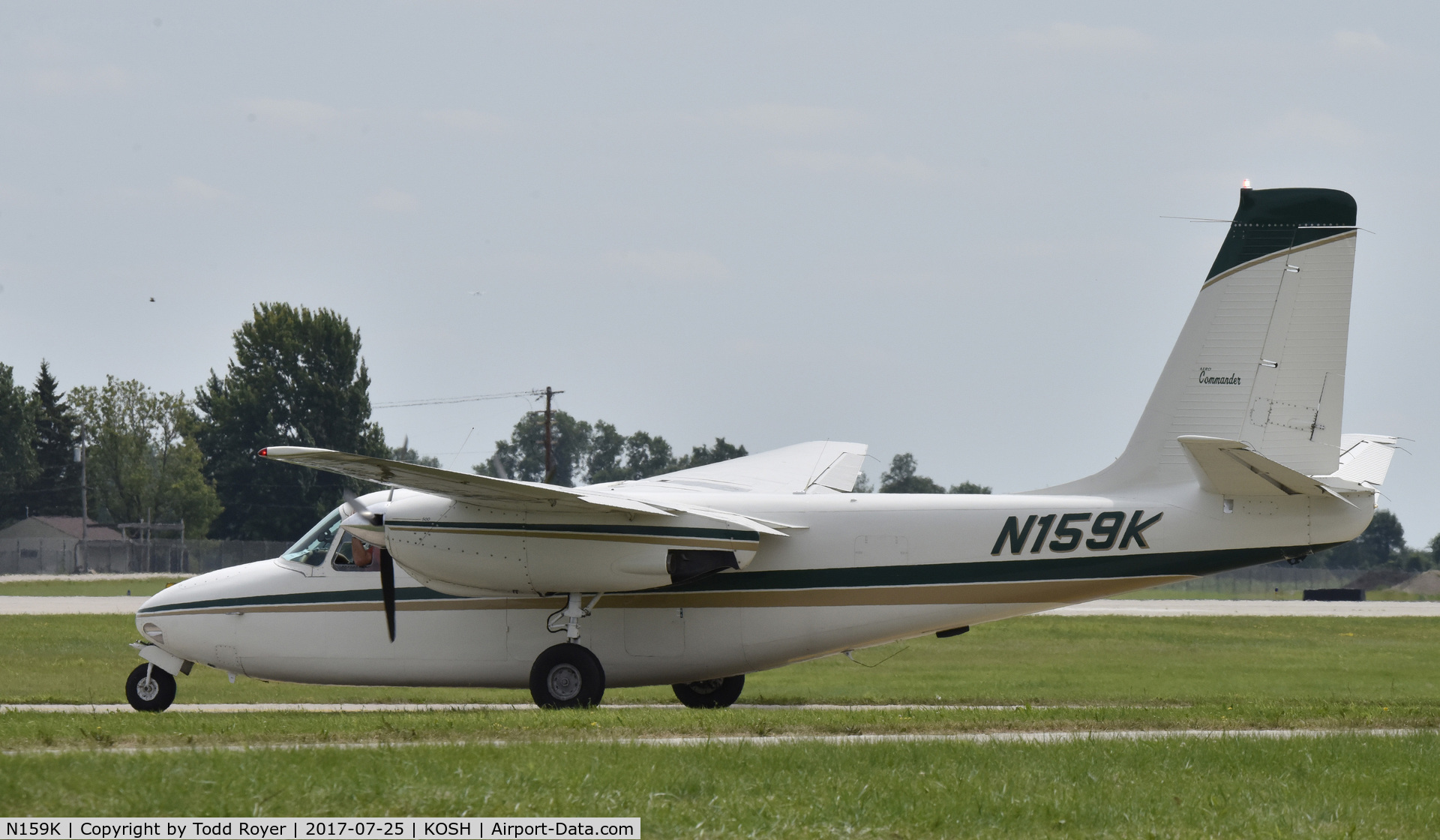 N159K, 1959 Aero Commander 500 C/N 751, Airventure 2017