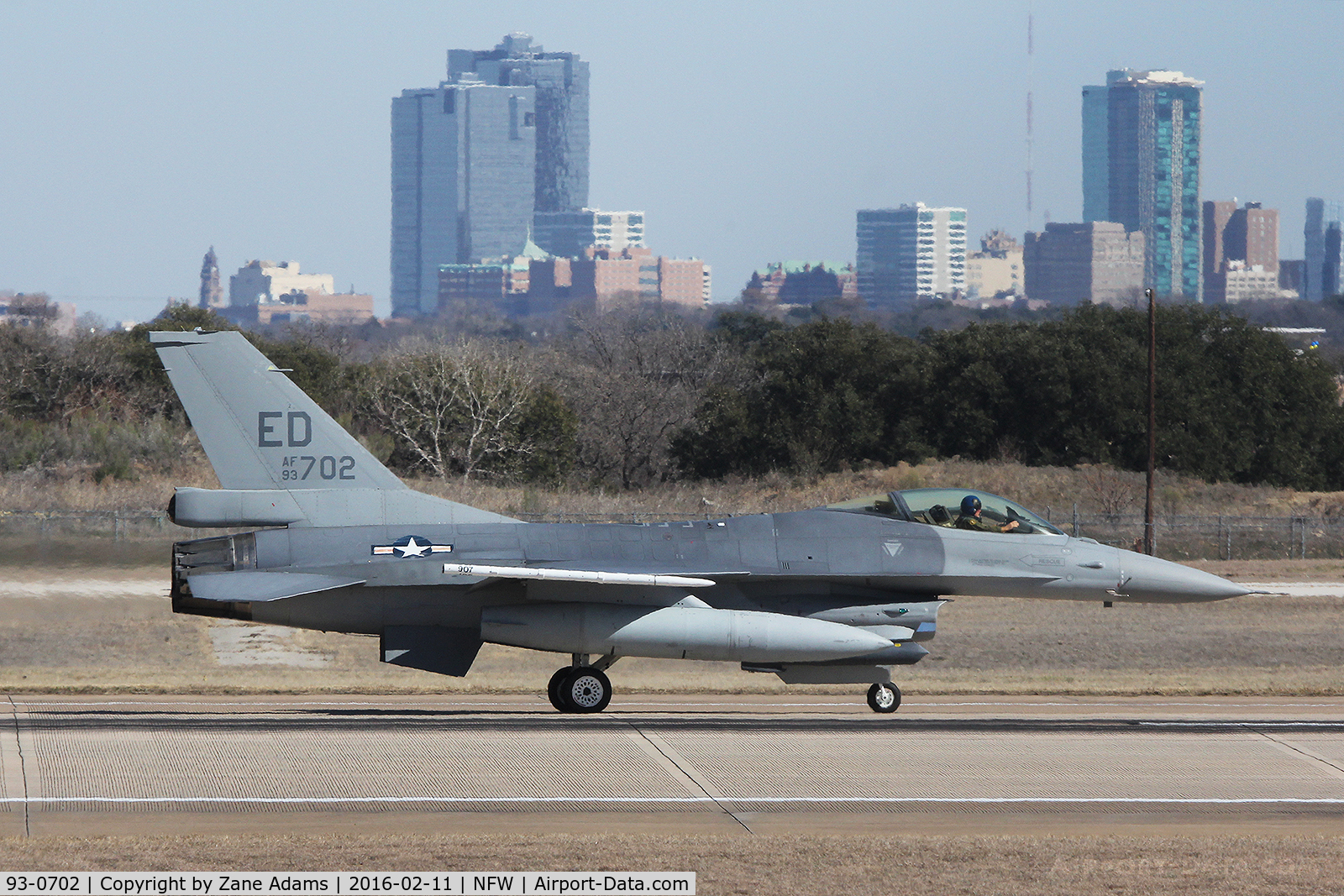 93-0702, 1993 Lockheed Martin F-16A Block 20 C/N 6601, At NAS Fort Worth