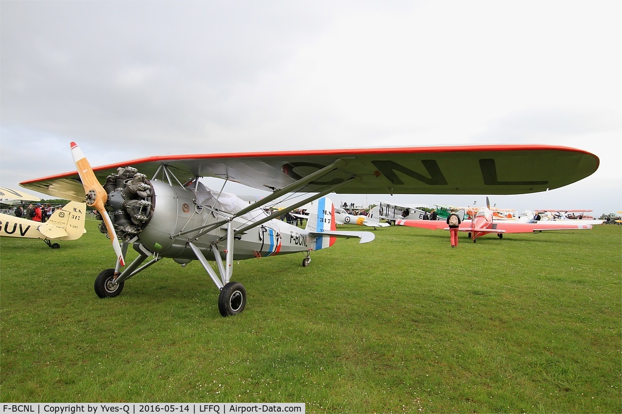 F-BCNL, Morane-Saulnier MS.317 C/N 6527, Morane-Saulnier MS.317, Static display, La Ferté-Alais airfield (LFFQ) Airshow 2016