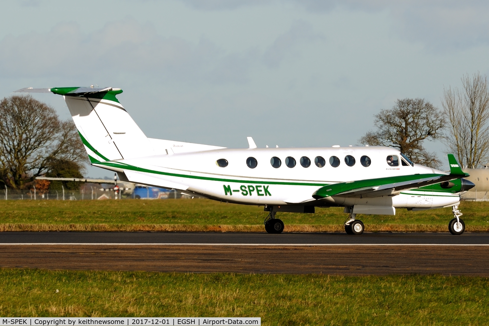 M-SPEK, 2013 Beech B350 King Air C/N FL-959, Welcome return visitor.