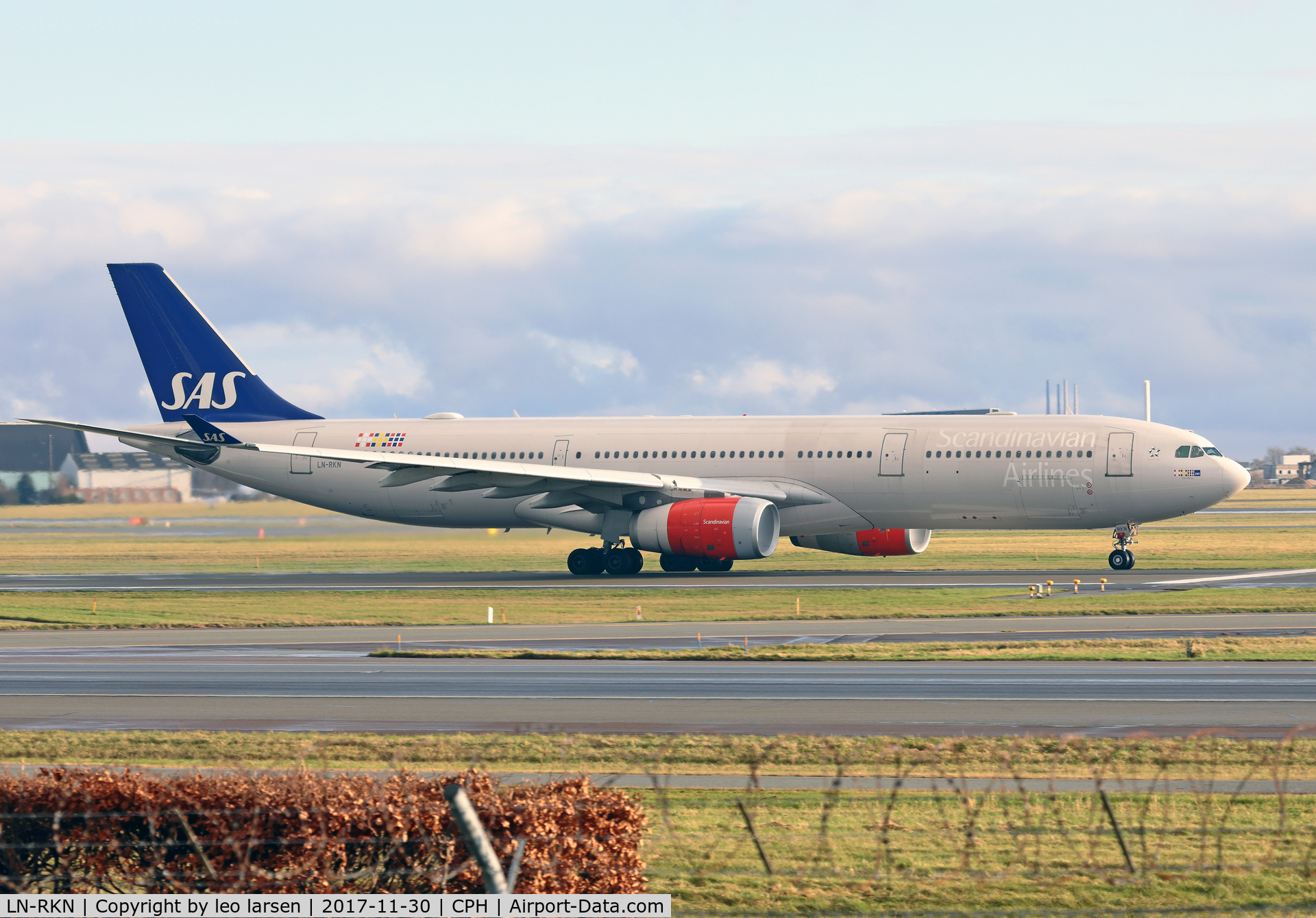 LN-RKN, 2003 Airbus A330-343X C/N 568, Copenhagen 30.11.2017