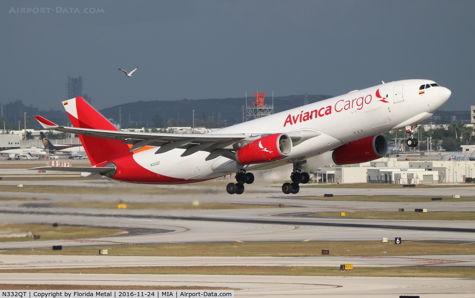 N332QT, 2013 Airbus A330-243F C/N 1428, Avianca Cargo