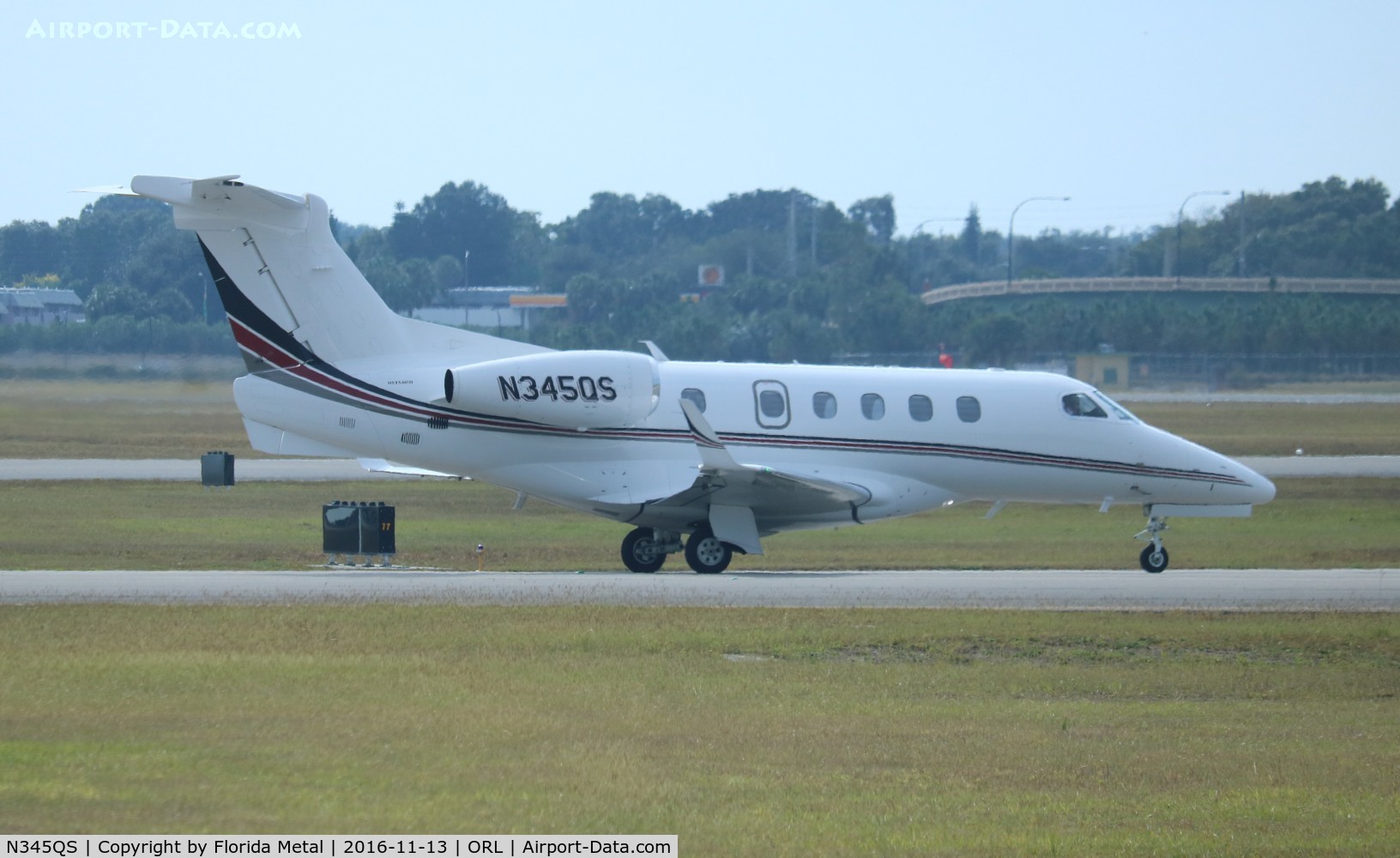 N345QS, 2014 Embraer EMB-505 Phenom 300 C/N 50500230, Net Jets