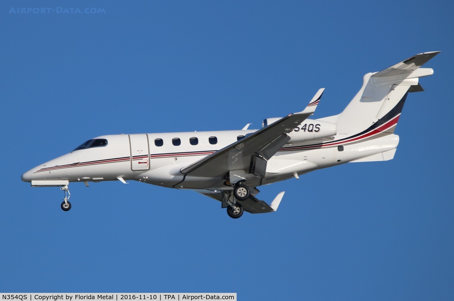 N354QS, 2014 Embraer EMB-505 Phenom 300 C/N 50500265, Net Jets