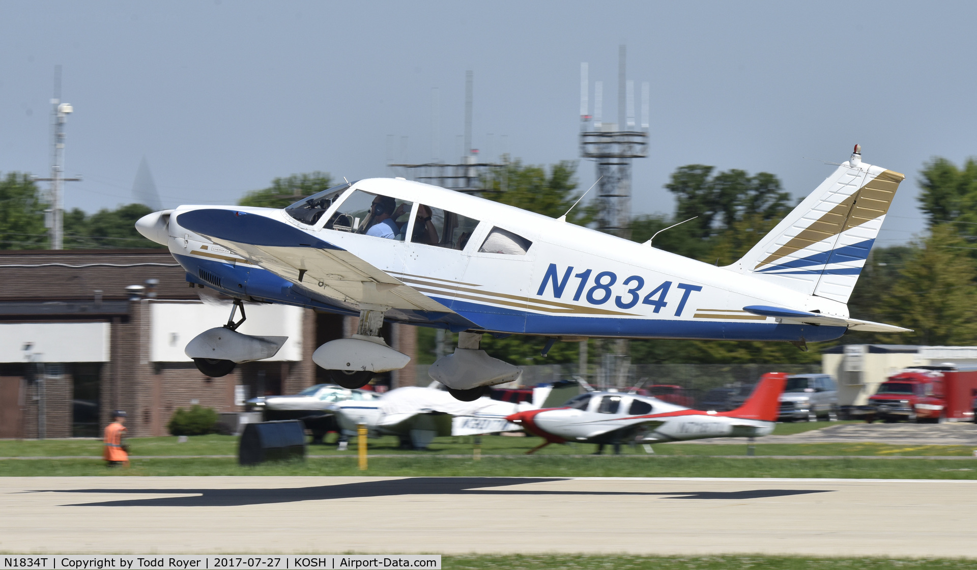N1834T, 1971 Piper PA-28-180 C/N 28-7105111, Airventure 2017