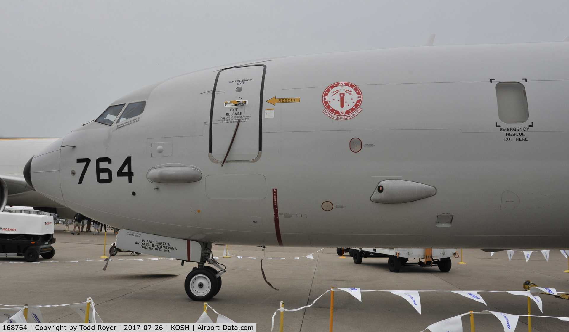 168764, 2014 Boeing P-8A Poseidon C/N 42260, Airventure 2017