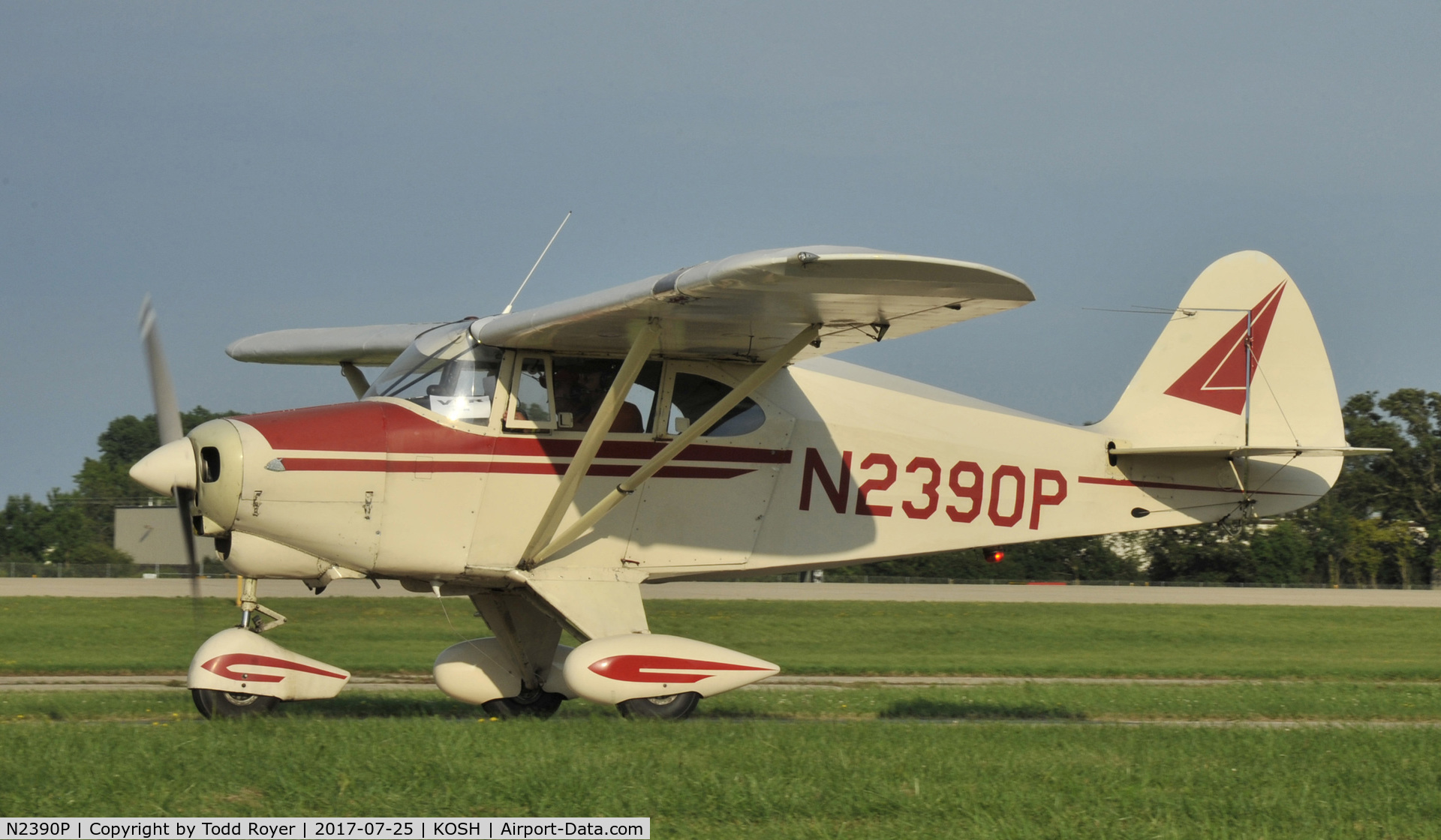 N2390P, 1955 Piper PA-22-150 Tri-Pacer C/N 22-2781, Airventure 2017