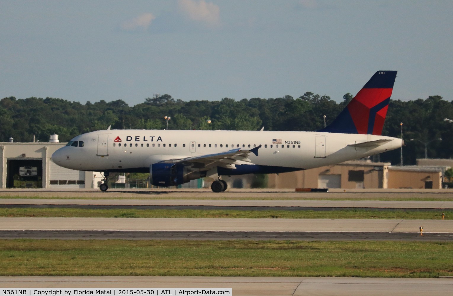 N361NB, 2003 Airbus A319-114 C/N 1976, Delta