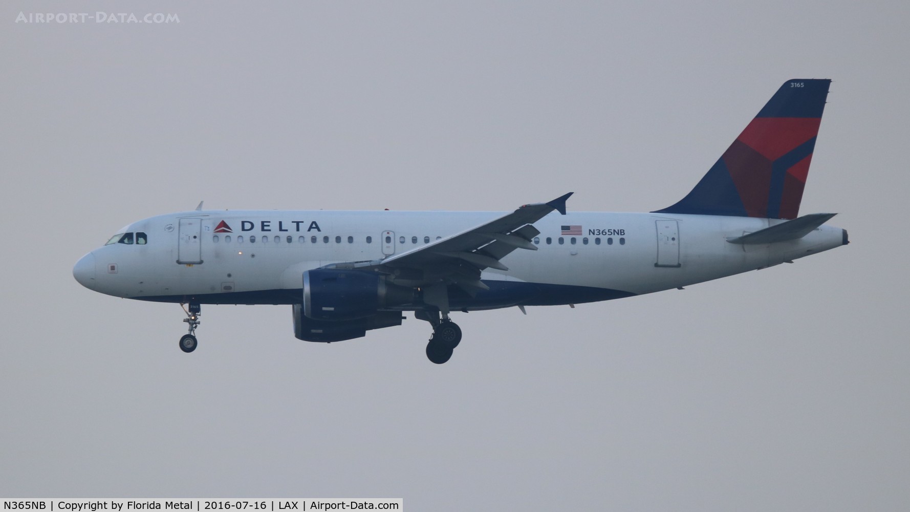 N365NB, 2003 Airbus A319-114 C/N 2013, Delta