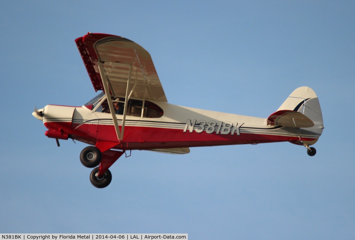 N381BK, 2013 Mark Welte Hein Super Cub/DC-15 C/N TIR-001, Super Cub