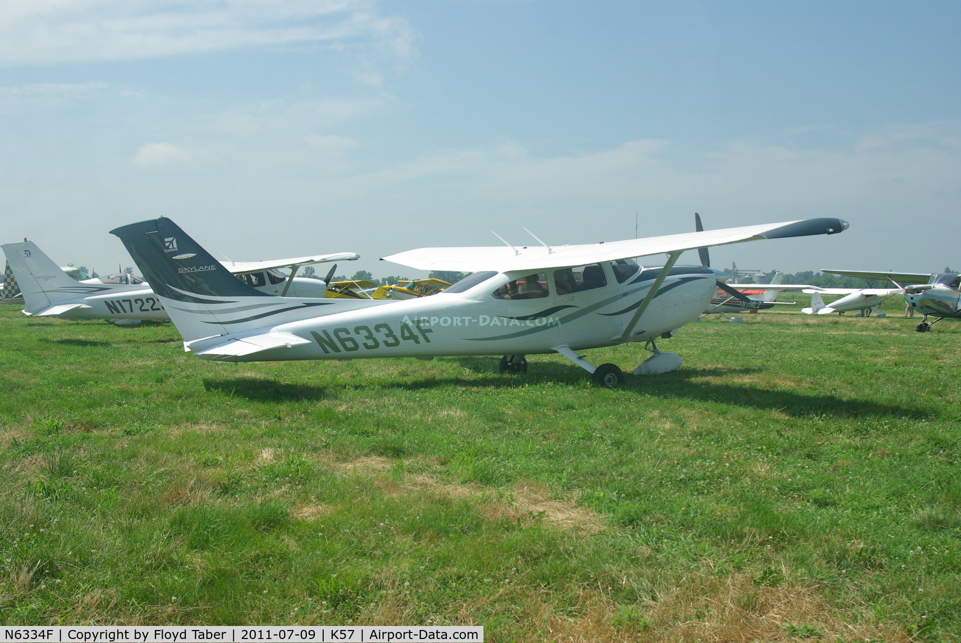 N6334F, 2008 Cessna 182T Skylane C/N 18282108, At the Flying Wingnuts Airshow