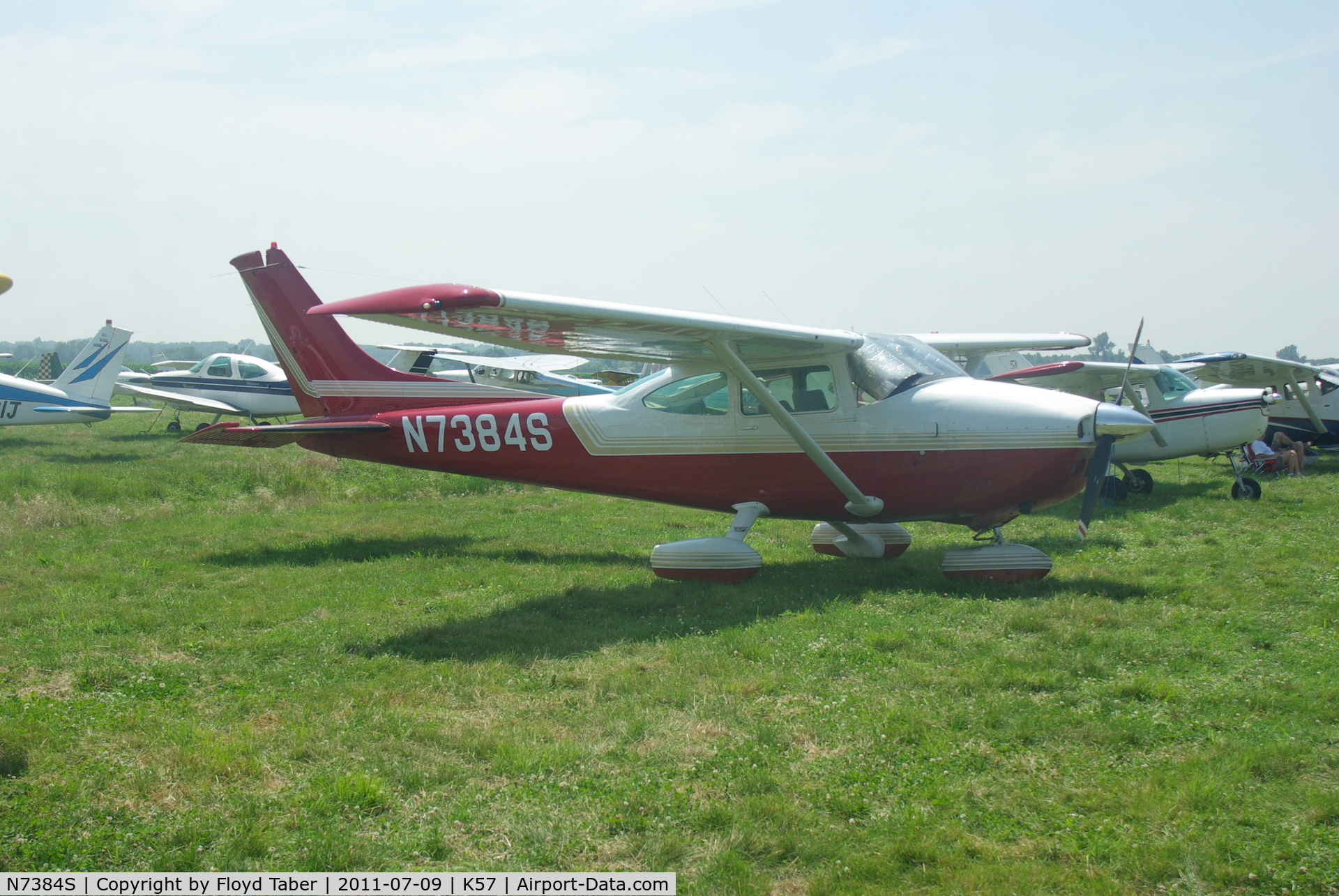 N7384S, 1976 Cessna 182P Skylane C/N 18265175, At the Flying Wingnuts Airshow