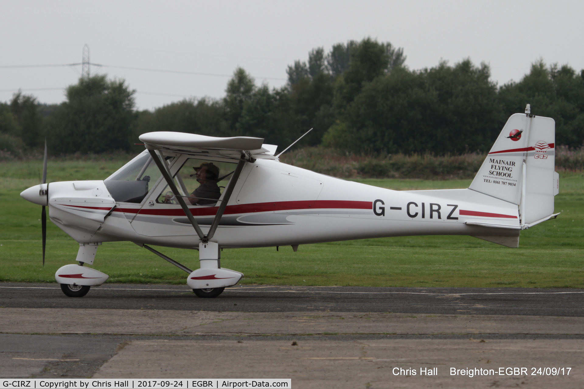 G-CIRZ, 2015 Comco Ikarus C42 FB80 C/N 1506-7403, at Breighton
