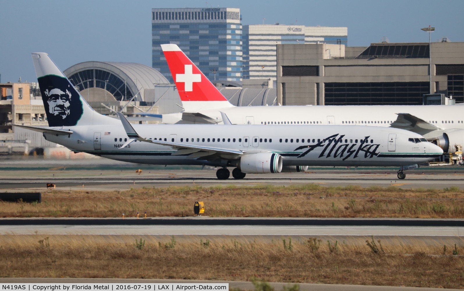 N419AS, 2013 Boeing 737-990/ER C/N 41734, Alaska