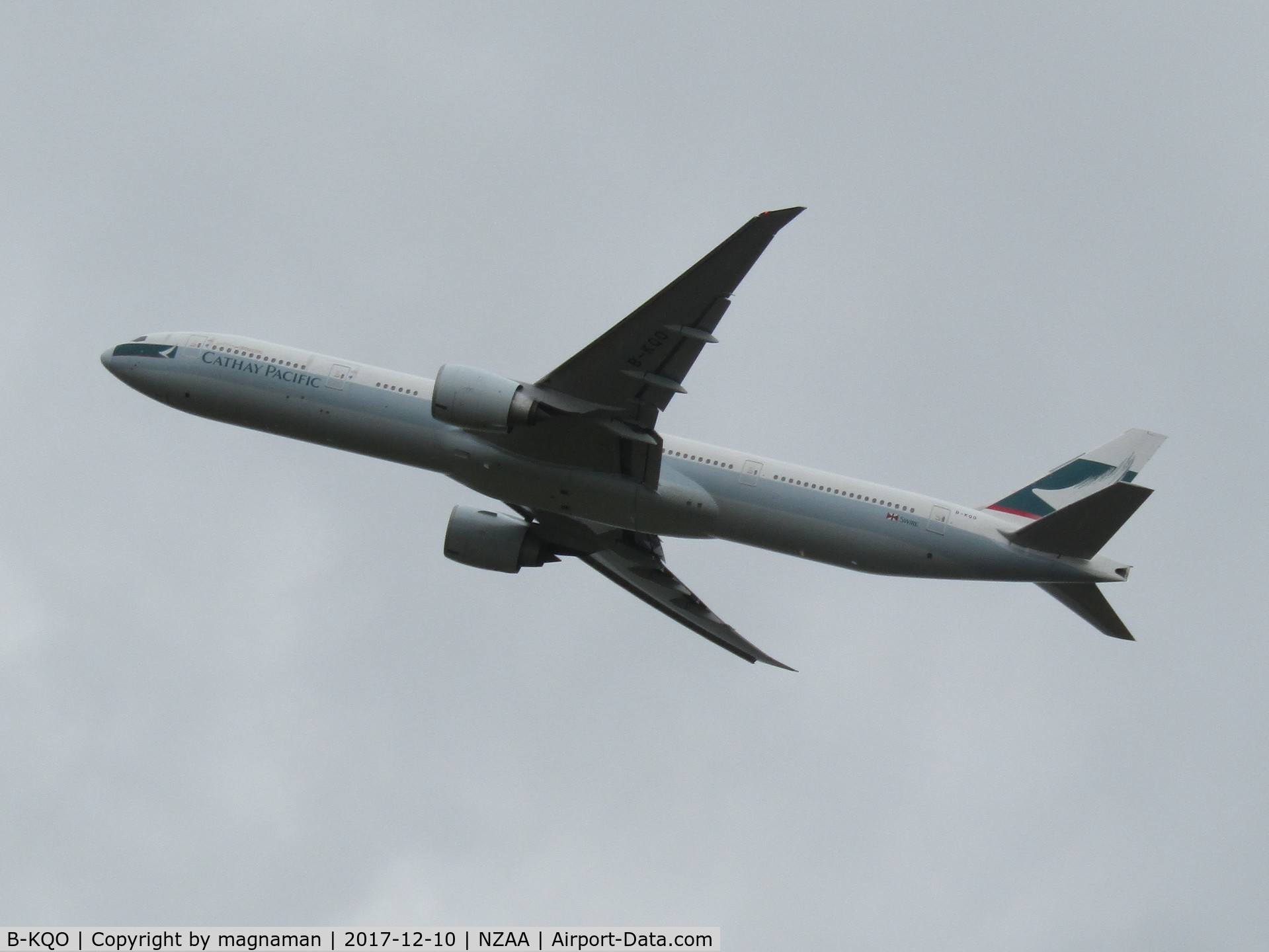 B-KQO, 2014 Boeing 777-367/ER C/N 41757, see you in Hong Kong