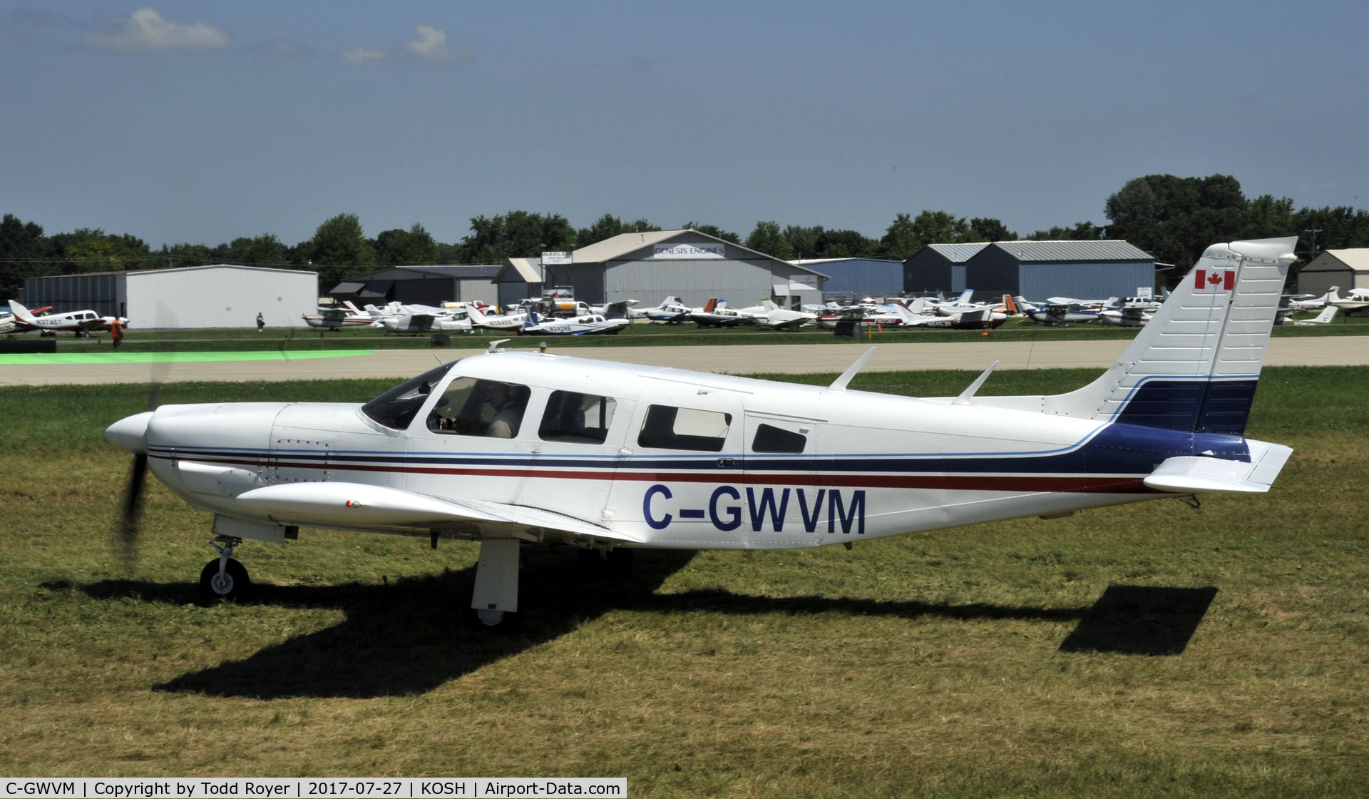 C-GWVM, 1976 Piper PA-32R-300 Cherokee Lance C/N 32R-7680100, Airventure 2017