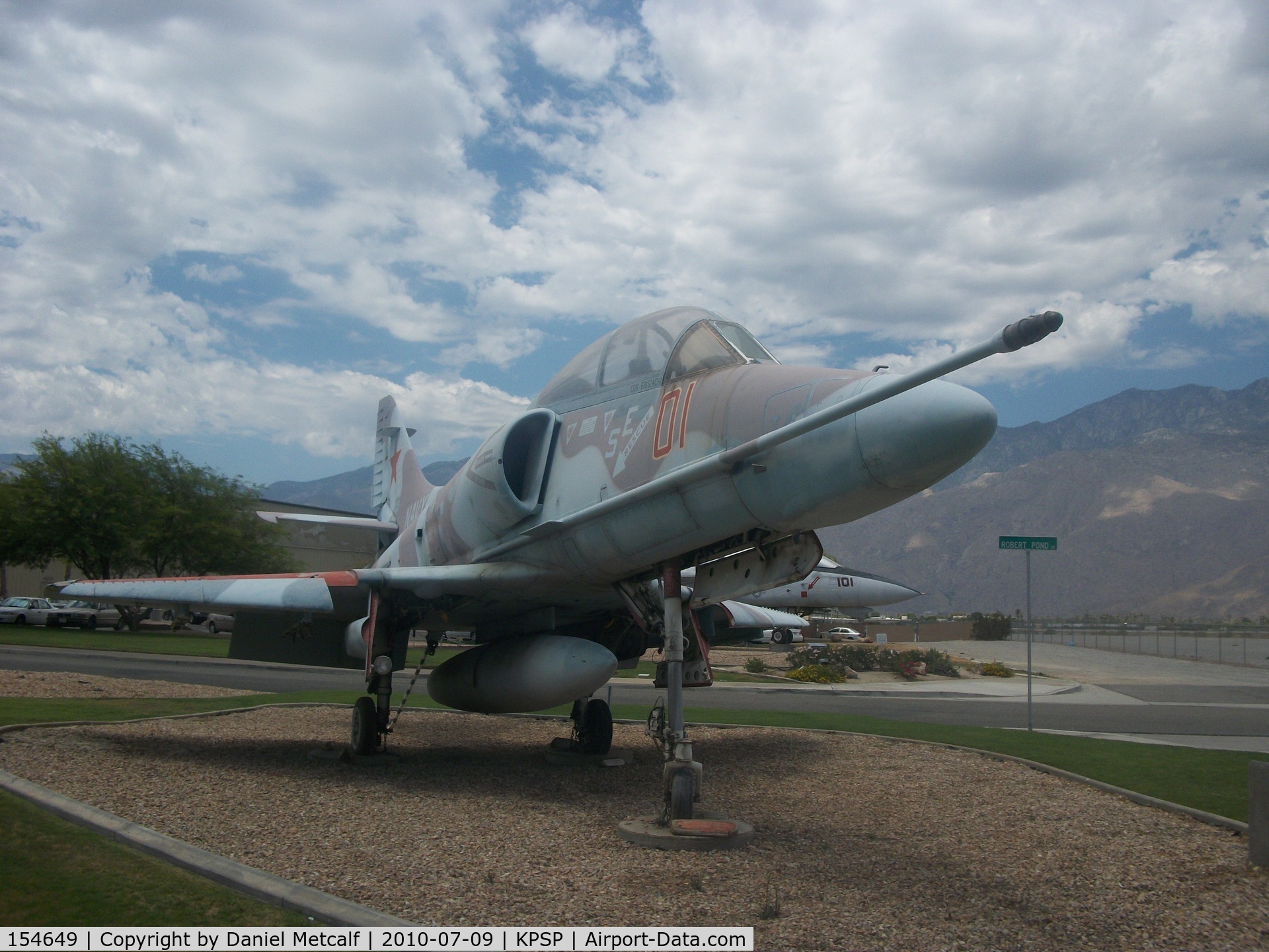 154649, Douglas TA-4J Skyhawk C/N 13767, Palm Springs Air Museum
