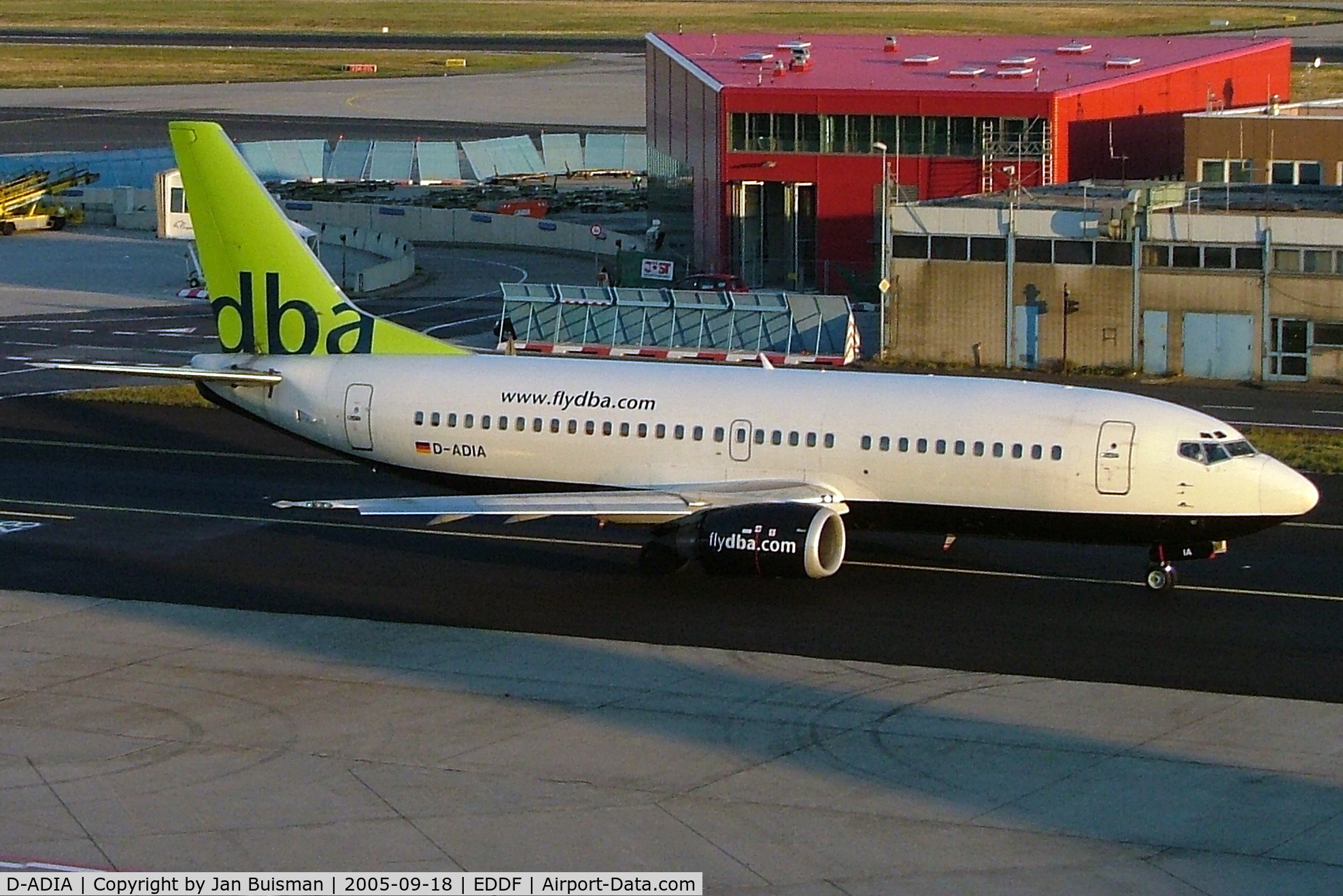 D-ADIA, 1999 Boeing 737-33Q C/N 30333, Deutsche BA current YL-BBJ airBaltic