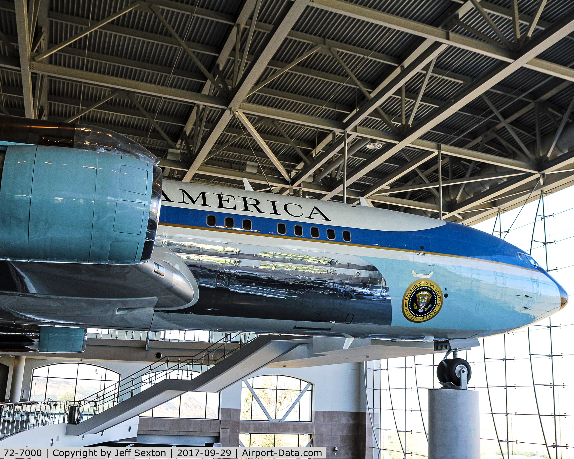 72-7000, 1972 Boeing VC-137C C/N 20630, President Ronald Reagan's Air Force One