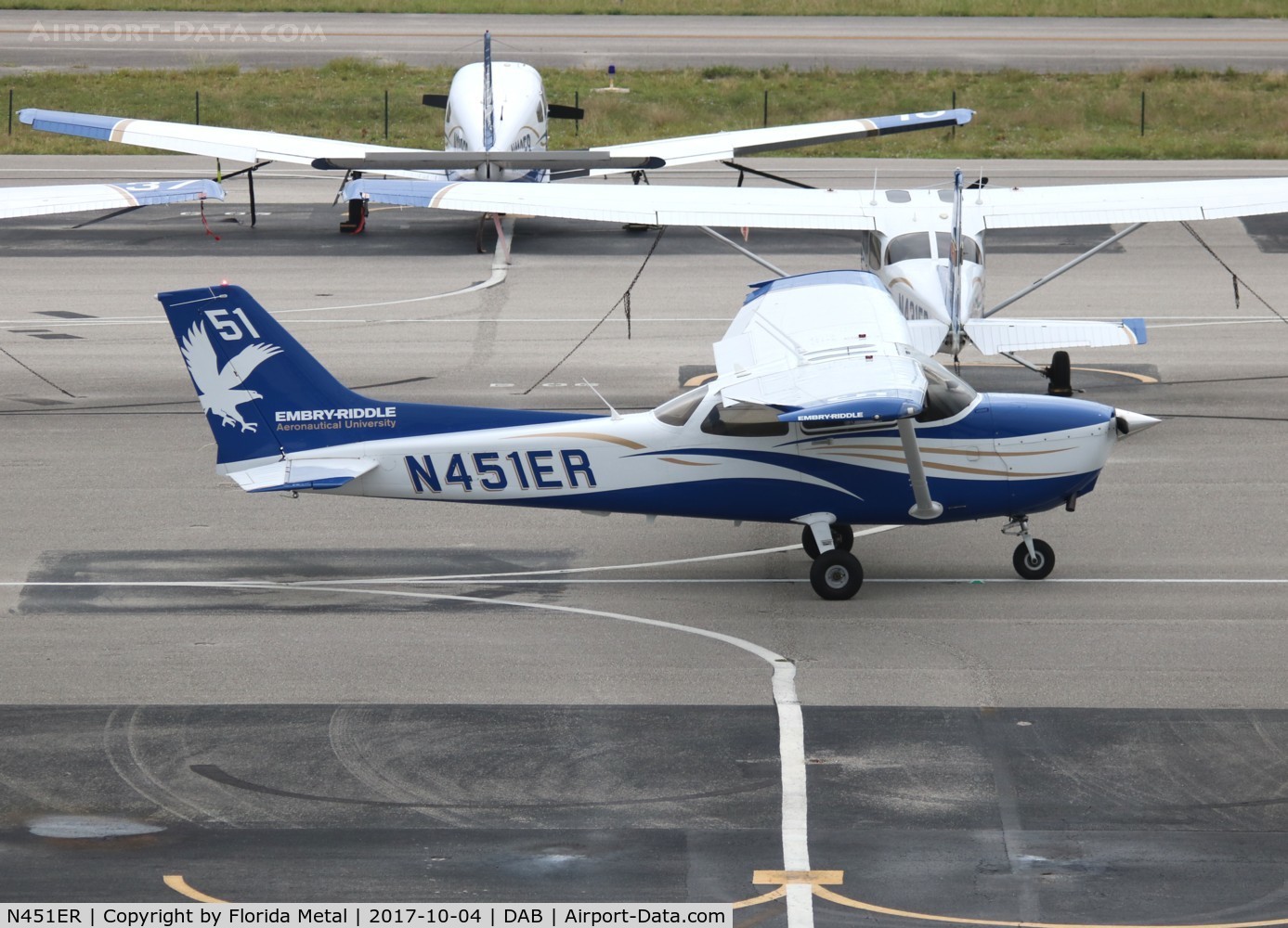 N451ER, 2016 Cessna 172S C/N 172S11581, Embry Riddle