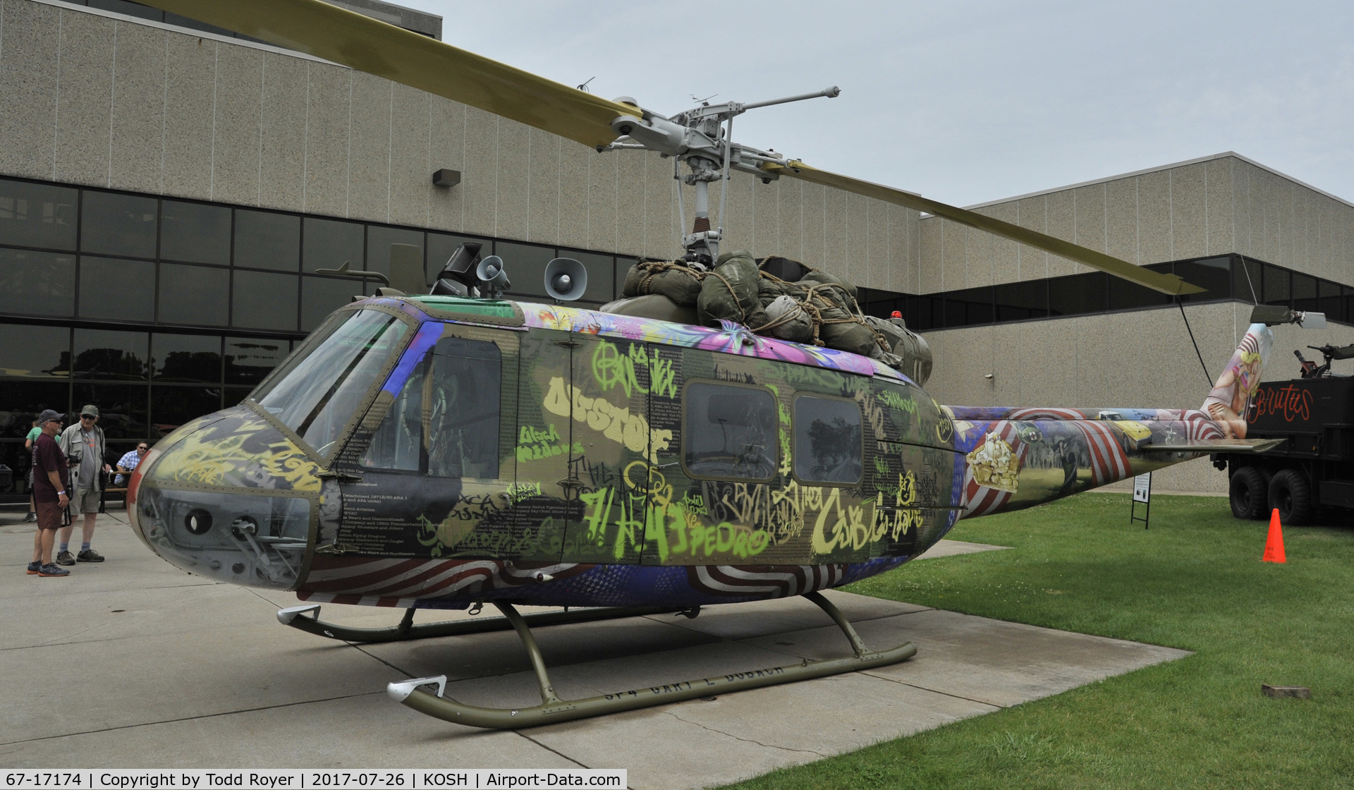 67-17174, 1967 Bell UH-1H Iroquois C/N 9372, Airventure 2017