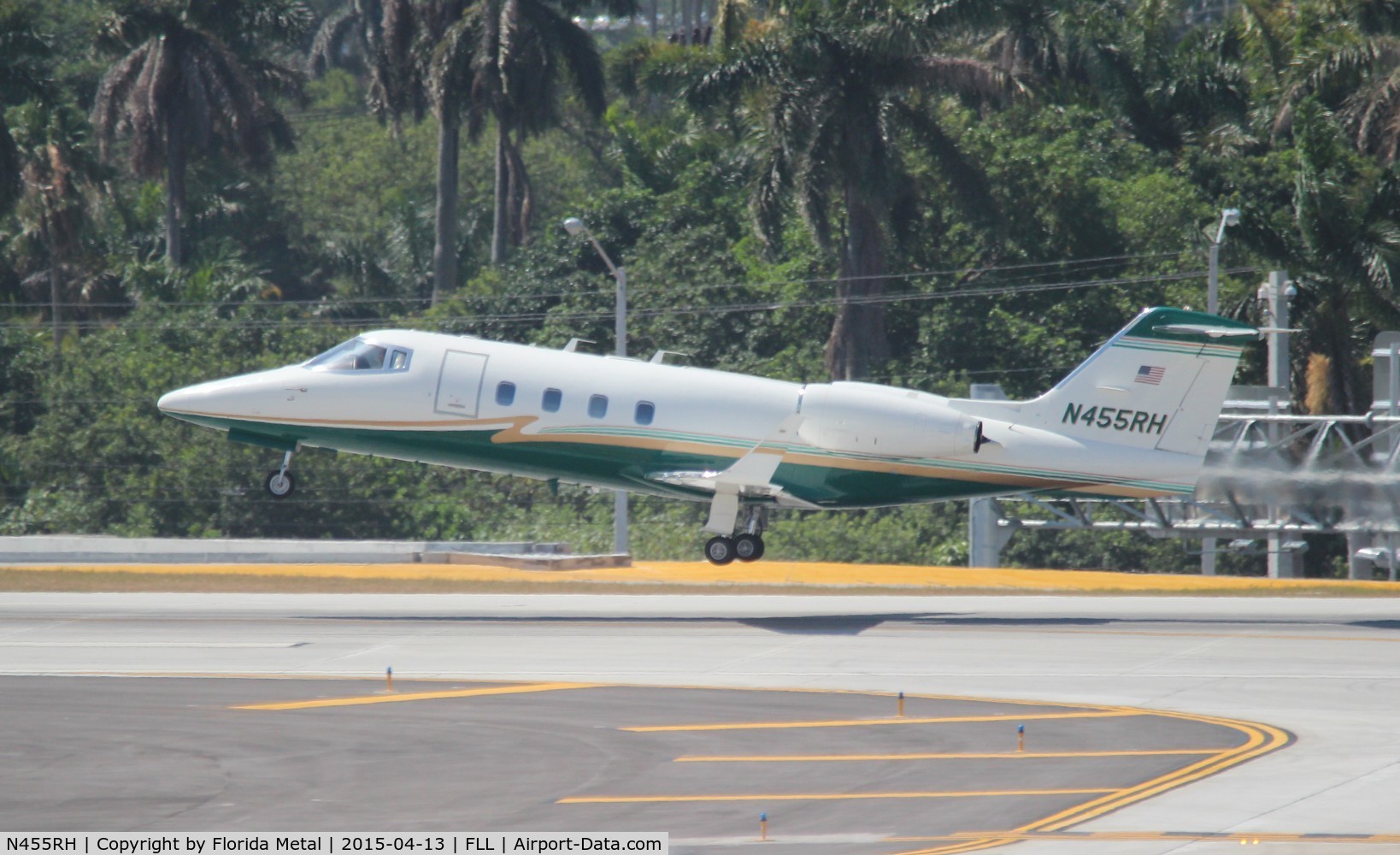 N455RH, Gates Learjet 55 C/N 110, Lear 55