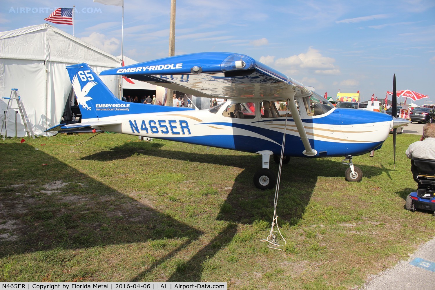 N465ER, 2015 Cessna 172S C/N 172S11606, Embry Riddle