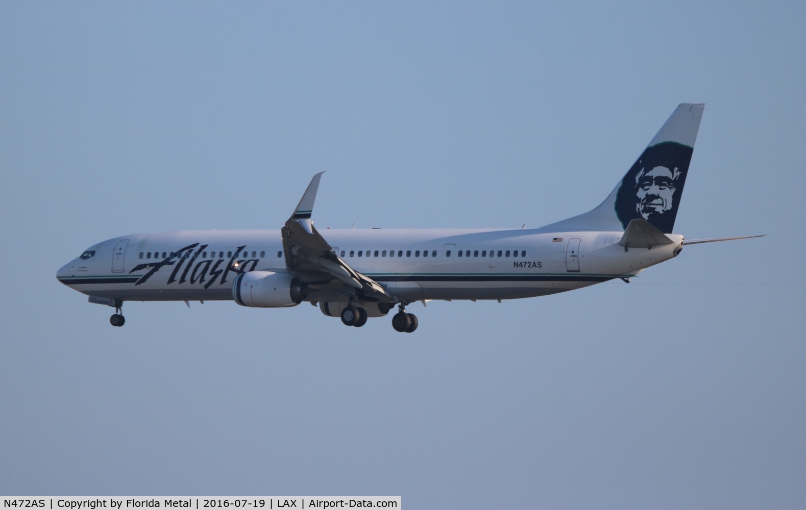 N472AS, 2015 Boeing 737-990/ER C/N 60580, Alaska