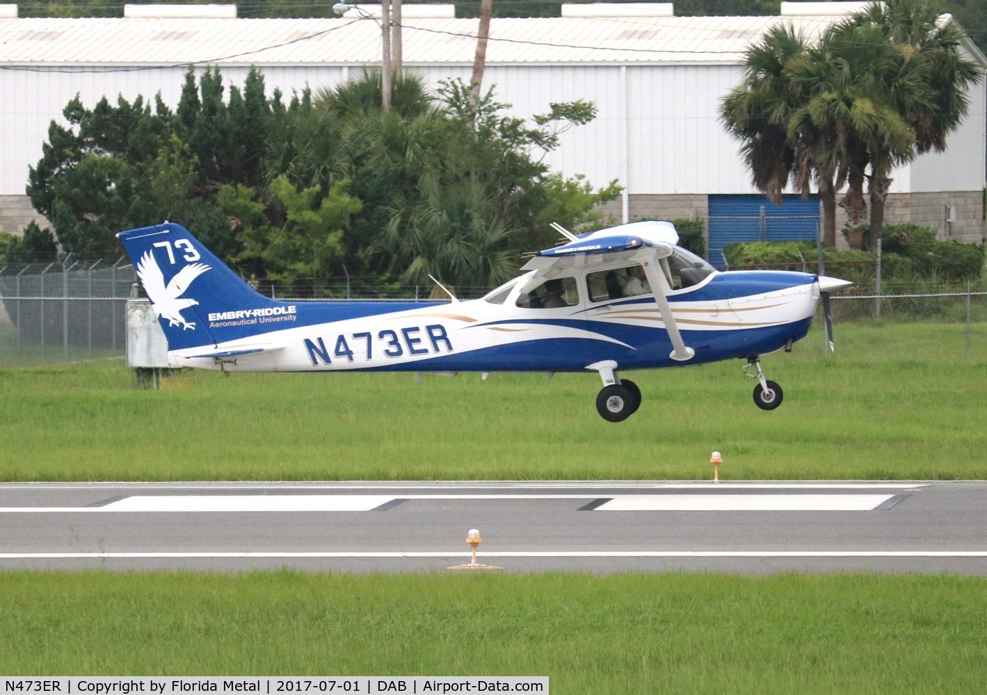N473ER, 2015 Cessna 172S C/N 172S11600, Embry Riddle