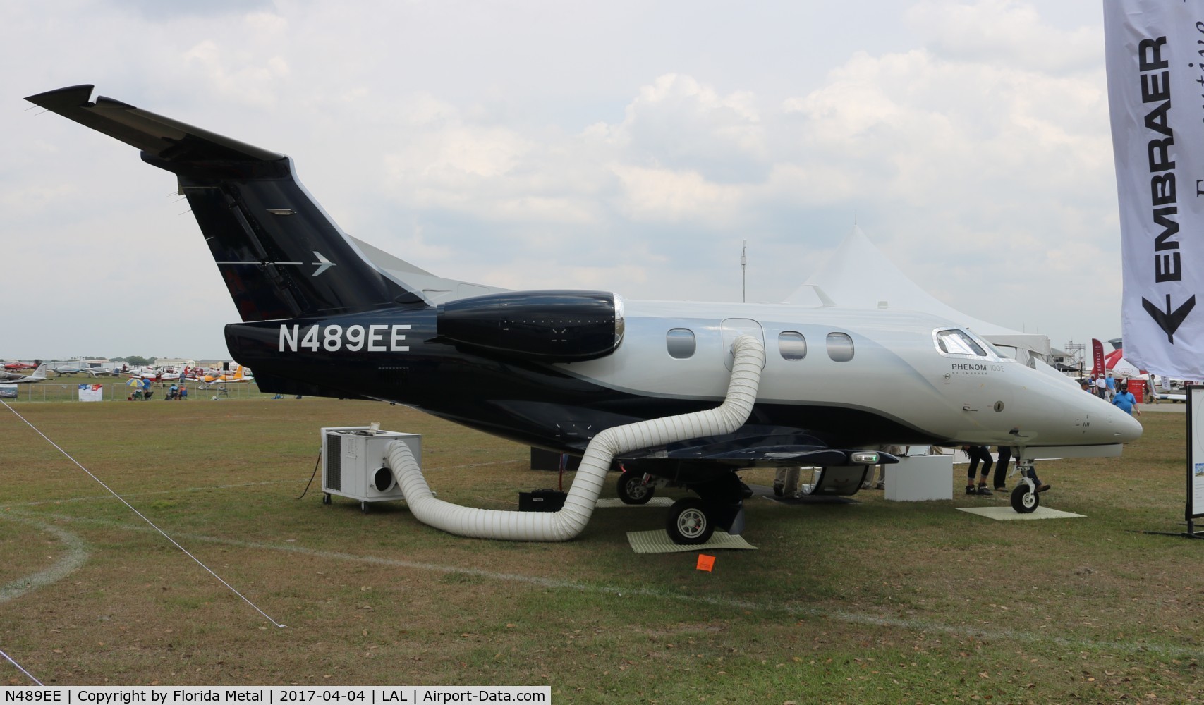 N489EE, 2017 Embraer EMB-500 Phenom 100 C/N 50000372, Phenom 100