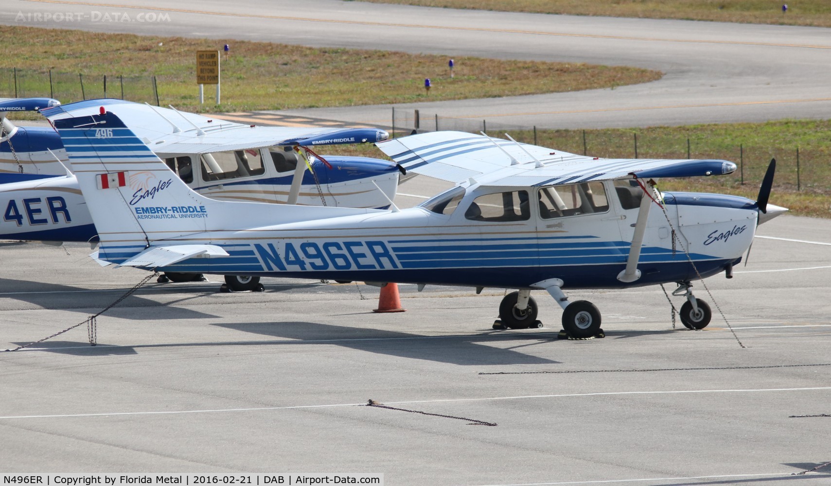 N496ER, 2007 Cessna 172S C/N 172S10570, Embry Riddle