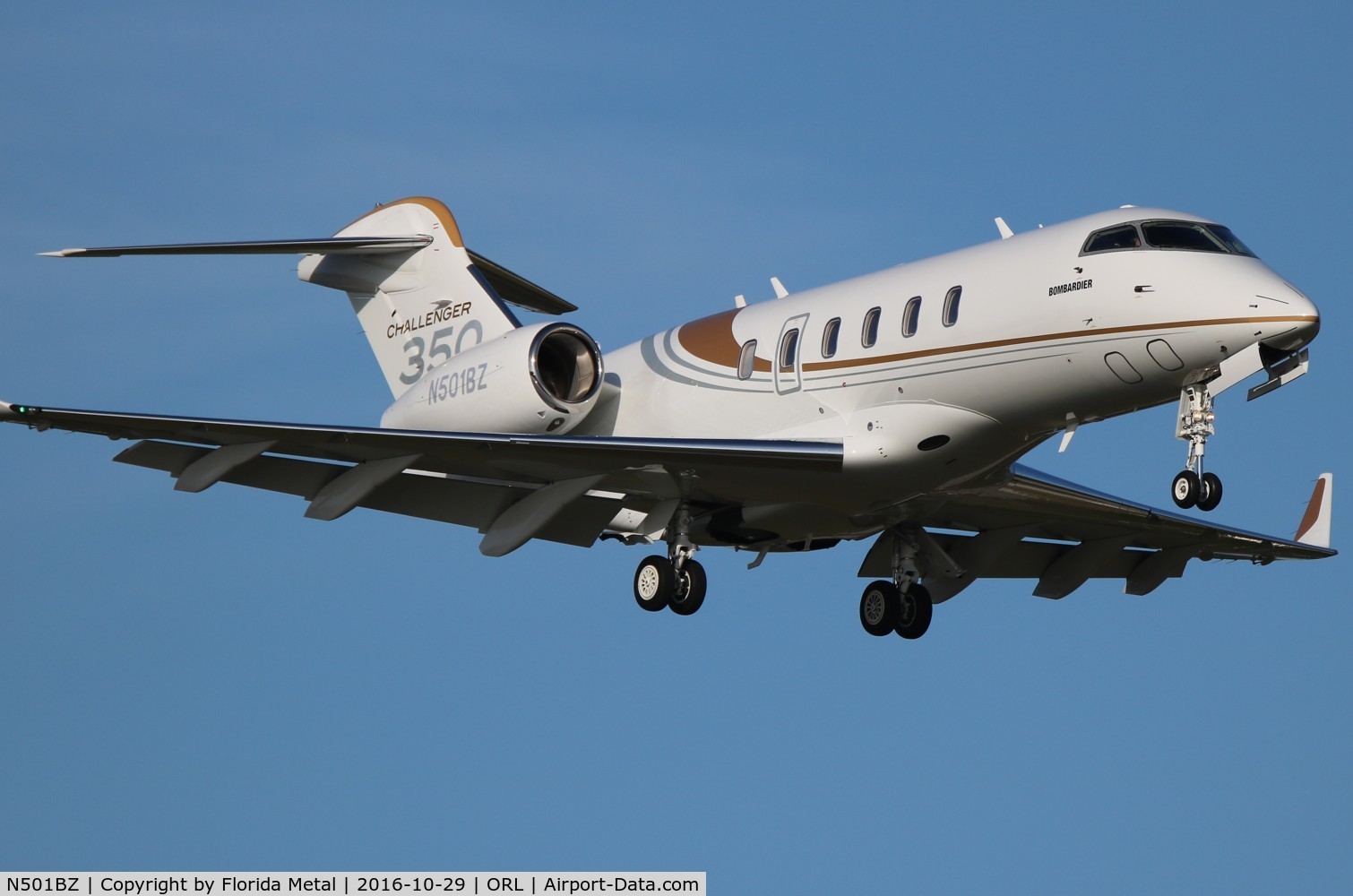 N501BZ, 2014 Bombardier Challenger 350 (BD-100-1A10) C/N 20501, Challenger 350