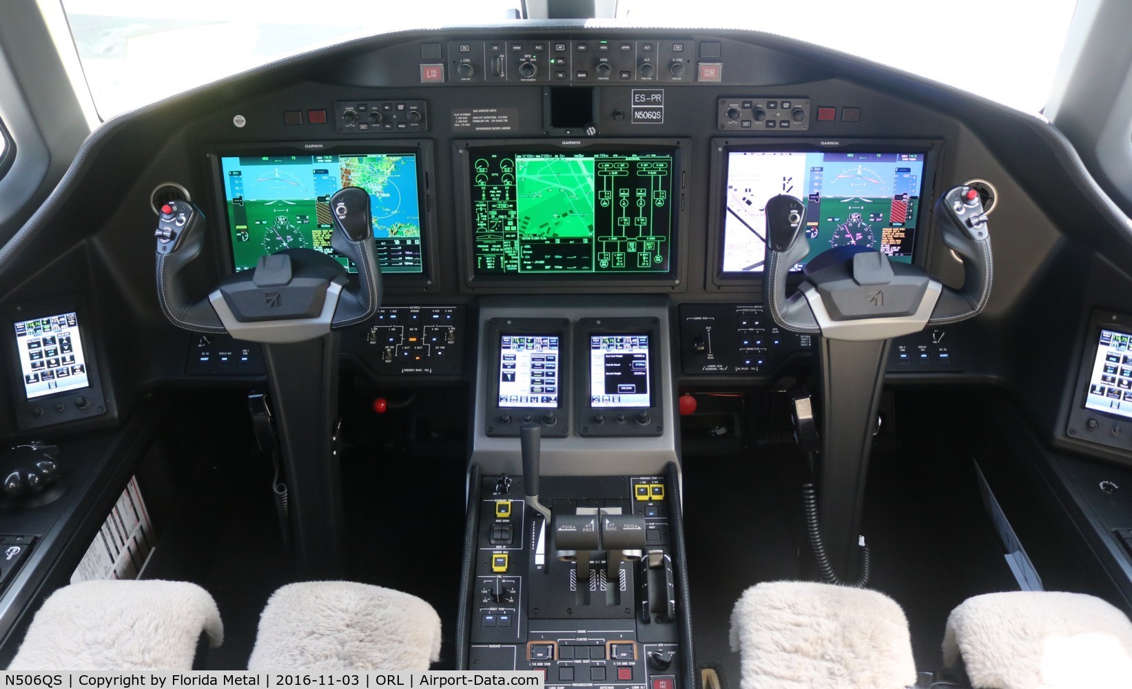 N506QS, 2016 Cessna 680A Citation Latitude C/N 680A-0043, Net Jets