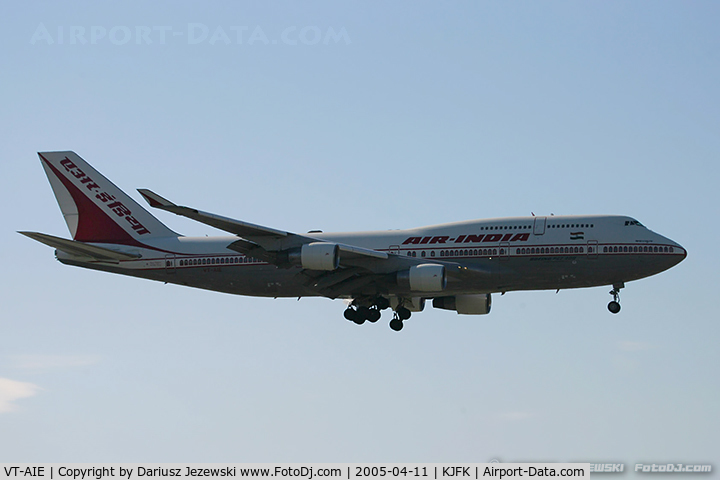 VT-AIE, 1990 Boeing 747-412 C/N 24226, Boeing 747-412 - Air-India  C/N 24226, VT-AIE