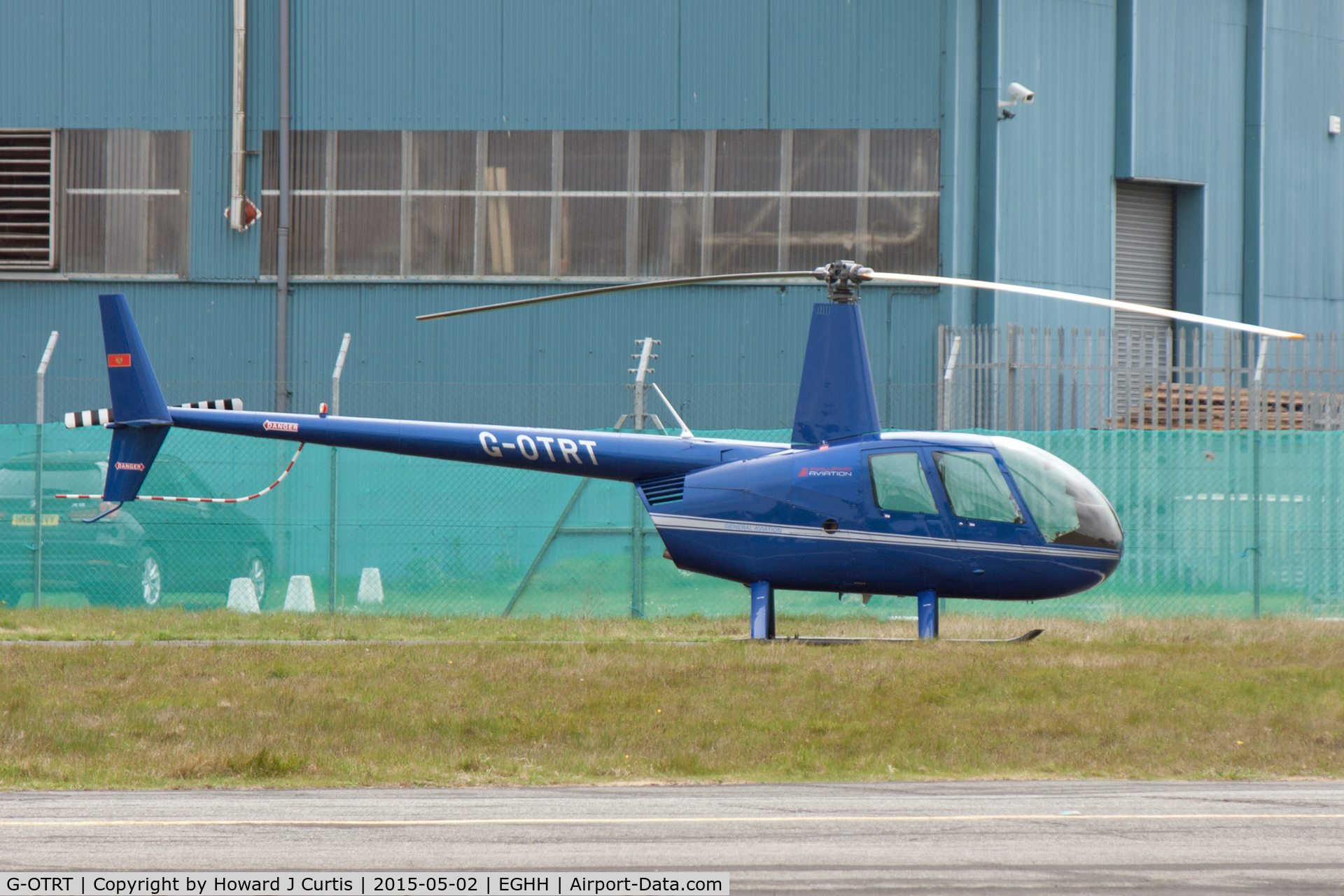 G-OTRT, 2008 Robinson R44  Raven II C/N 12341, Resident here.