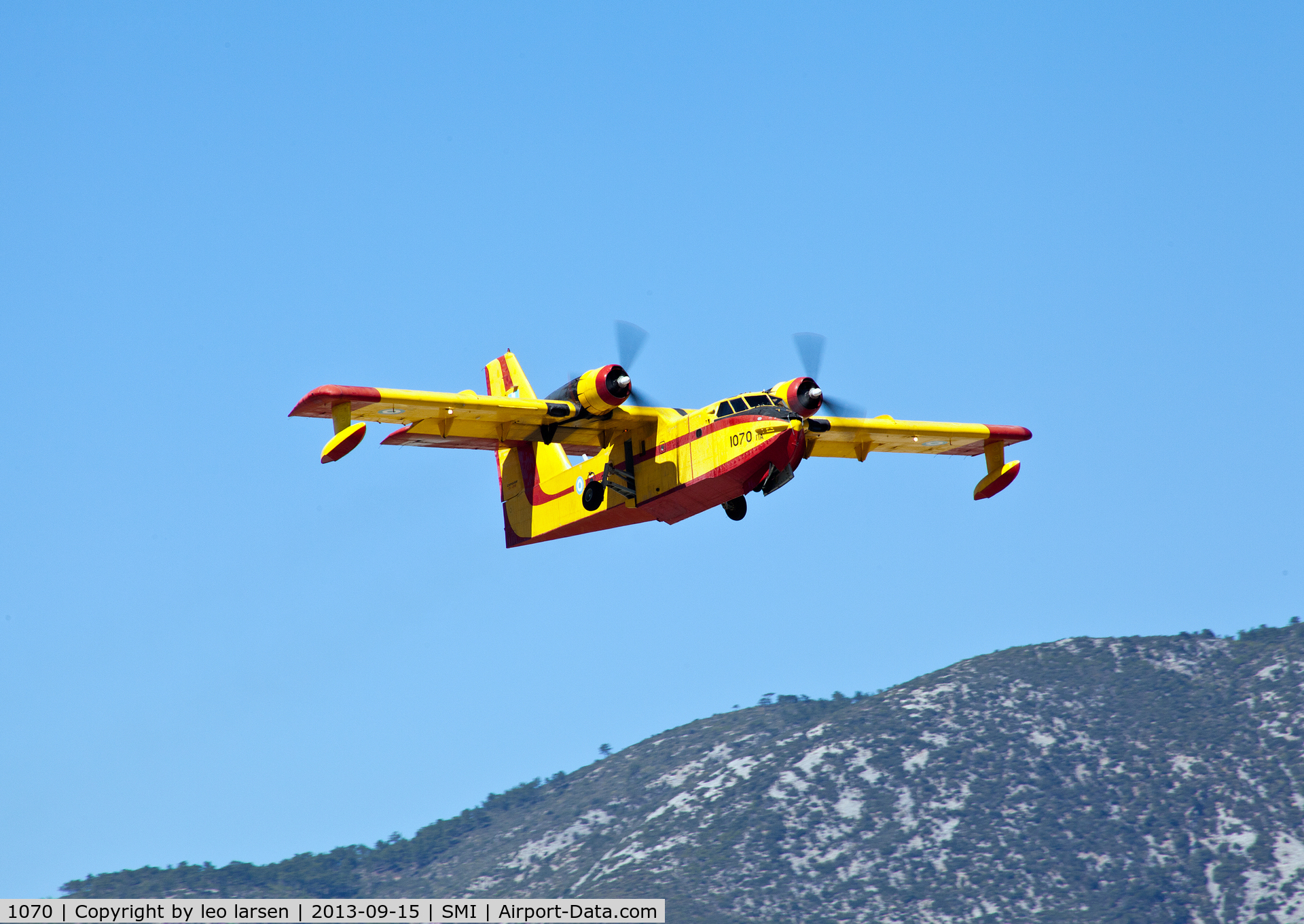 1070, Canadair CL-215-IV (CL-215-1A10) C/N 1070, Samos 15.9.2013