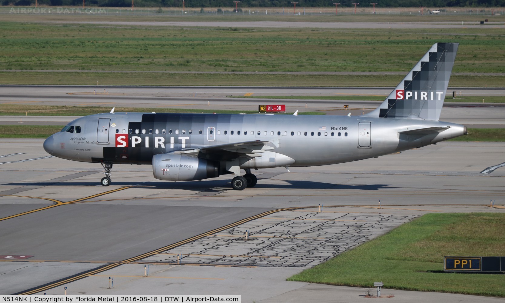 N514NK, 2006 Airbus A319-132 C/N 2679, Spirit