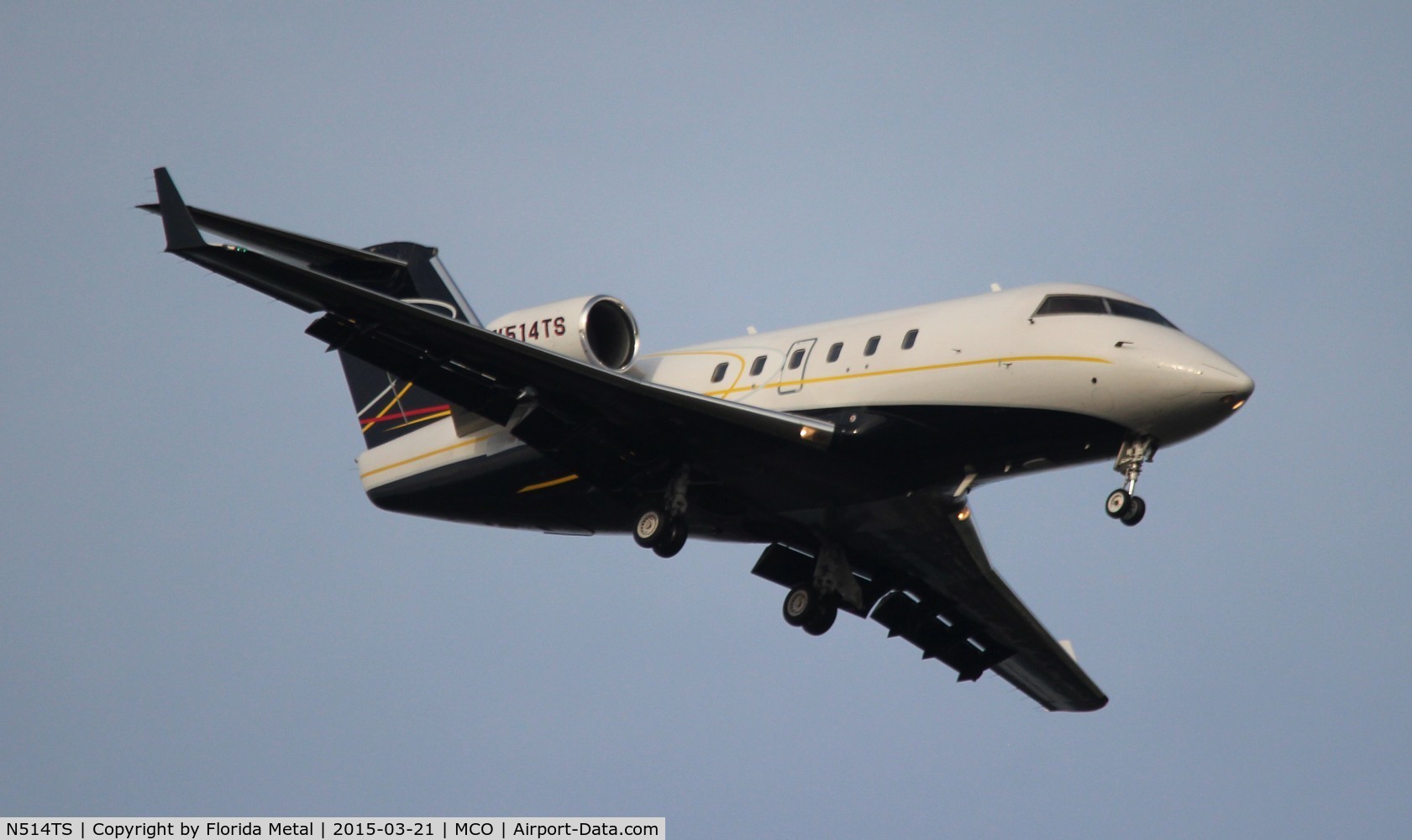 N514TS, Canadair Challenger 601-3A (CL-600-2B16) C/N 5014, Challenger 601