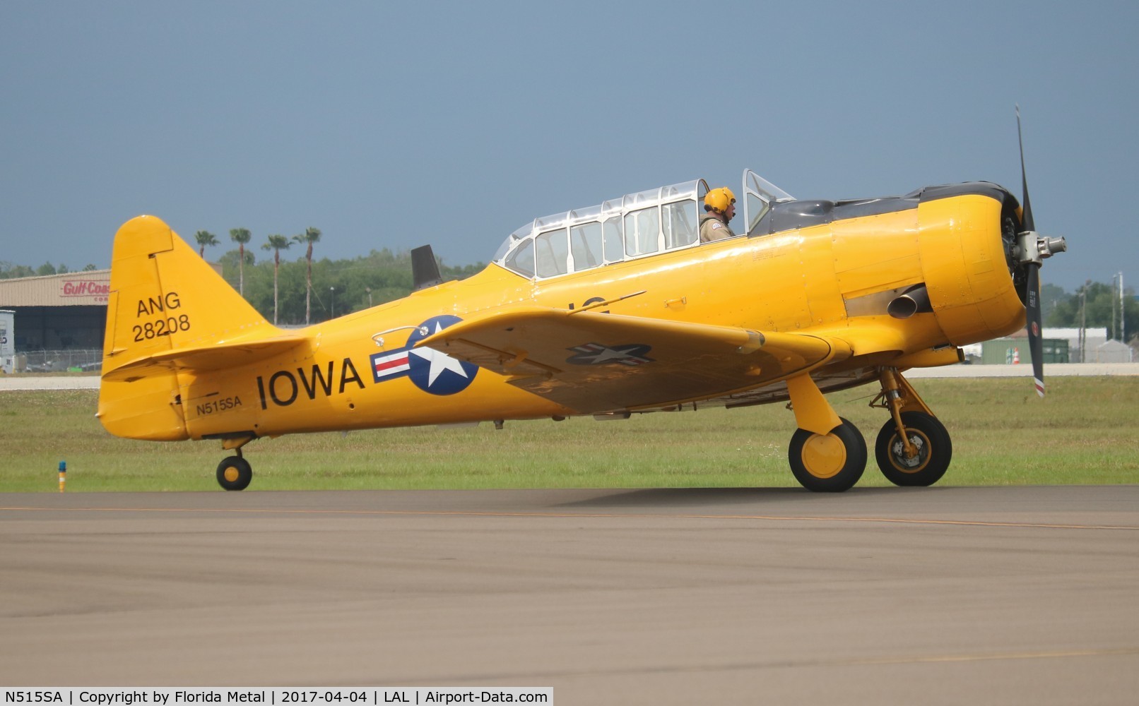 N515SA, 1943 North American AT-6D C/N 8814953, AT-6D