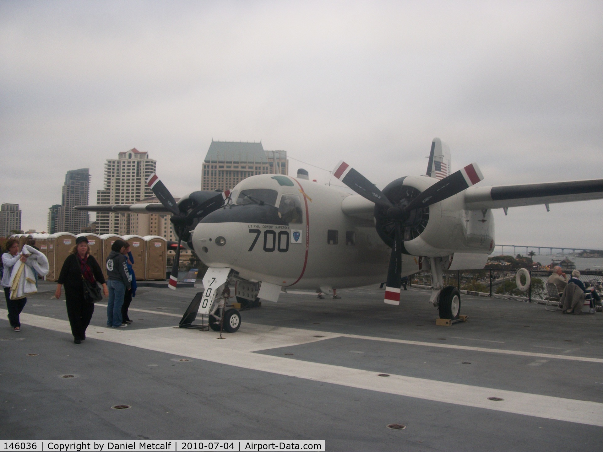 146036, Grumman C-1A Trader C/N 66, USS Midway Museum