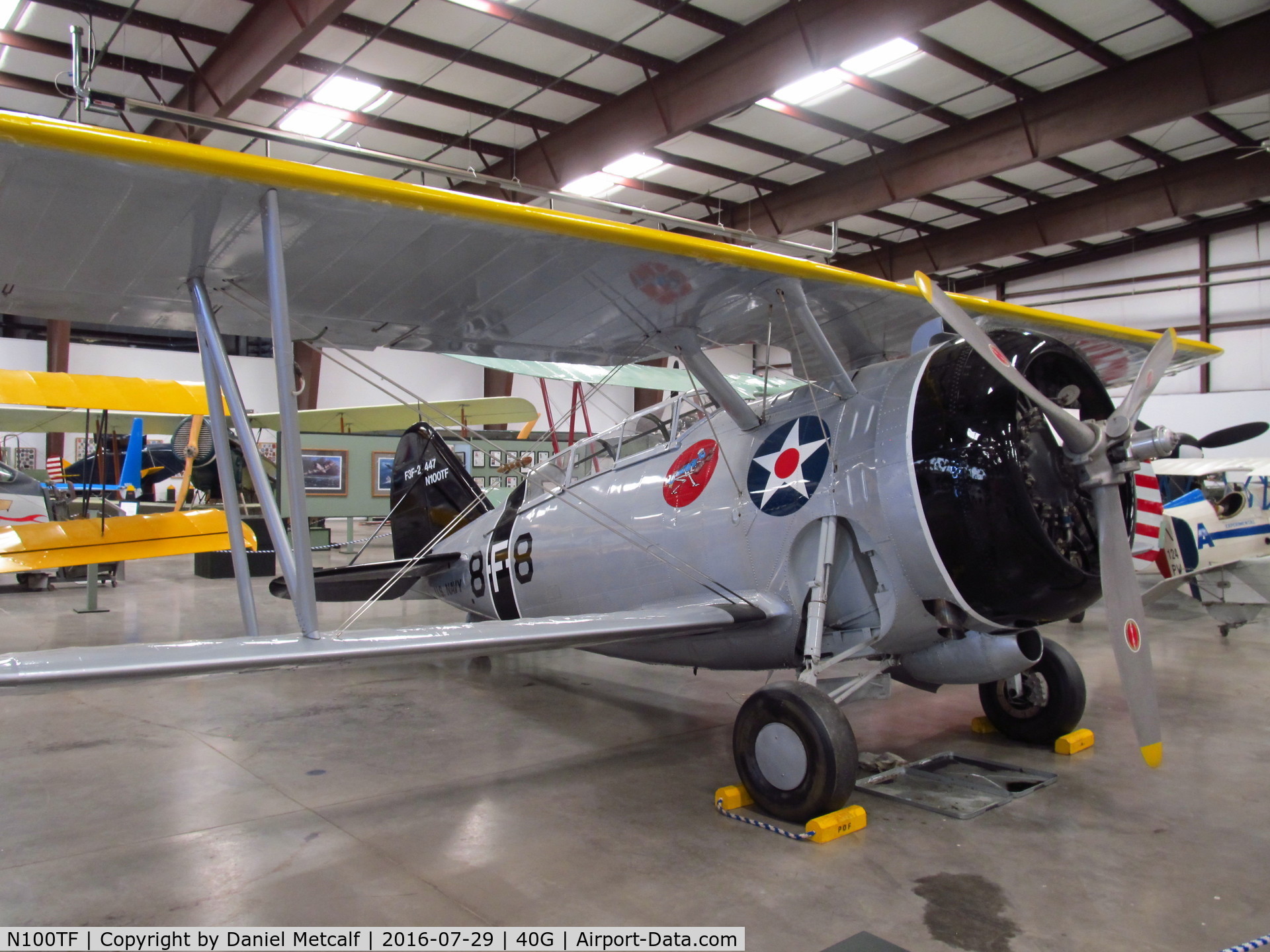 N100TF, Grumman G-32A C/N 447, Planes of Fame Air Museum (Valle-Williams, AZ Location)