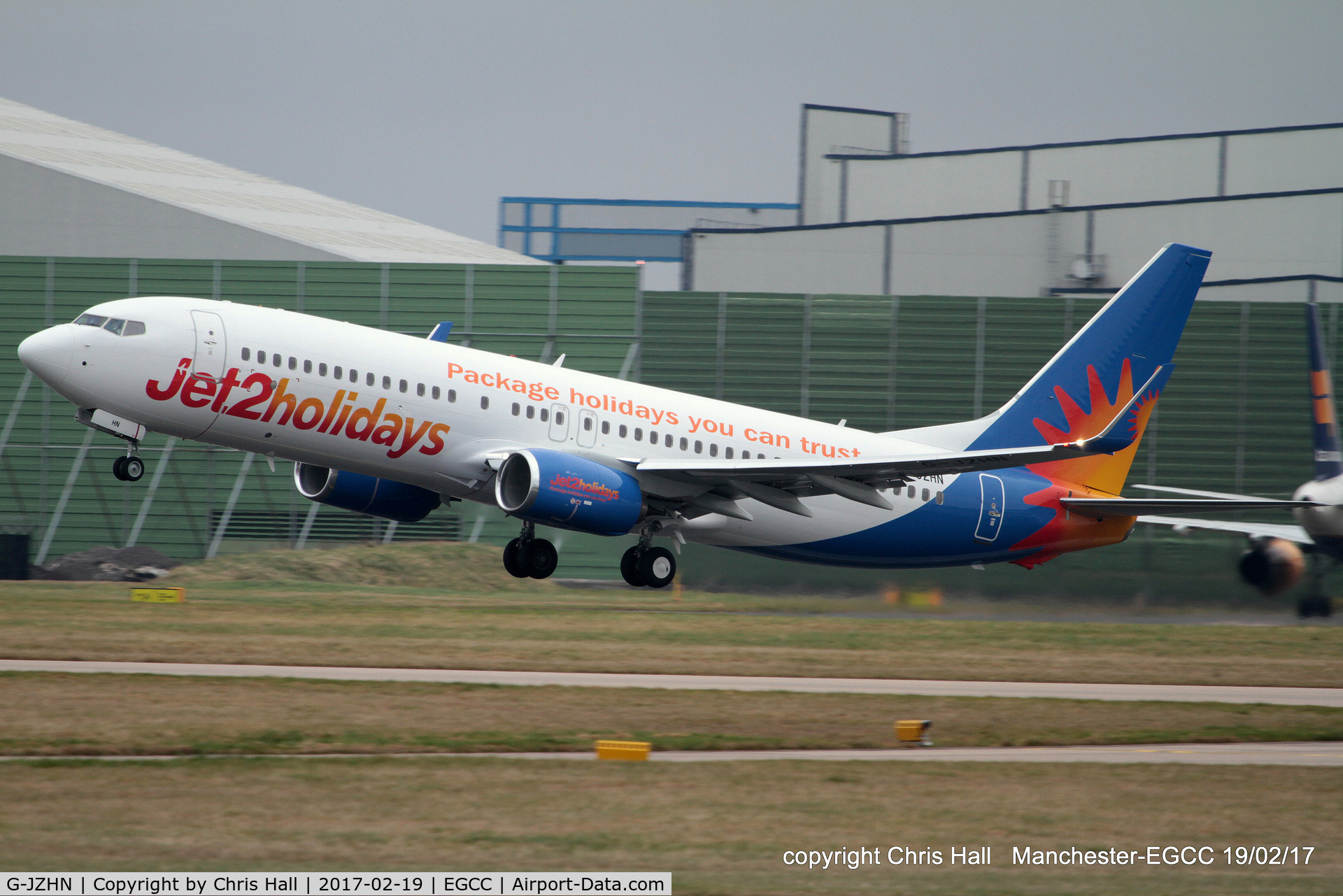 G-JZHN, 2016 Boeing 737-8MG C/N 63146, Jet2