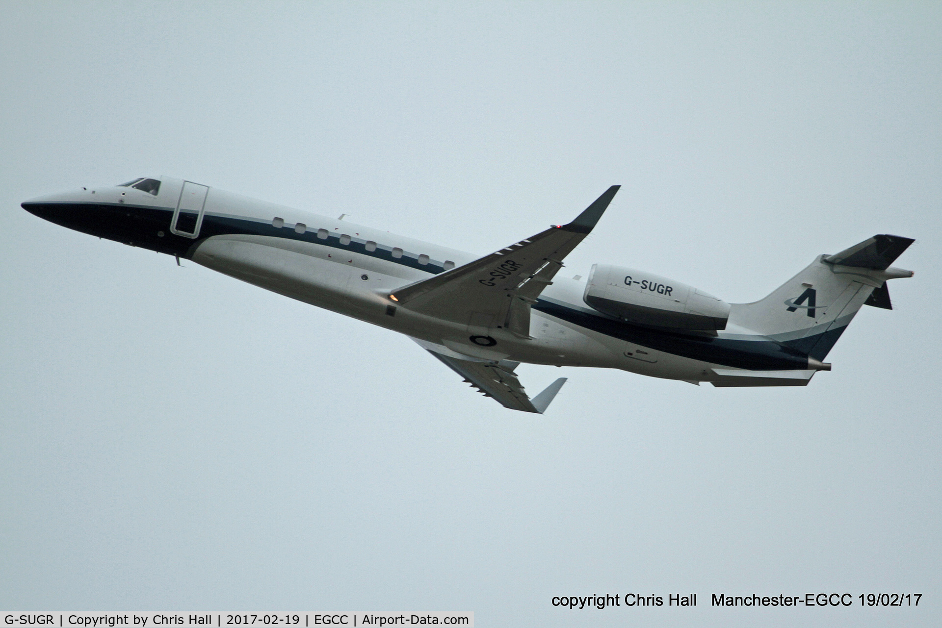 G-SUGR, 2014 Embraer EMB-135BJ Legacy 650 C/N 14501199, Air Charter Scotland