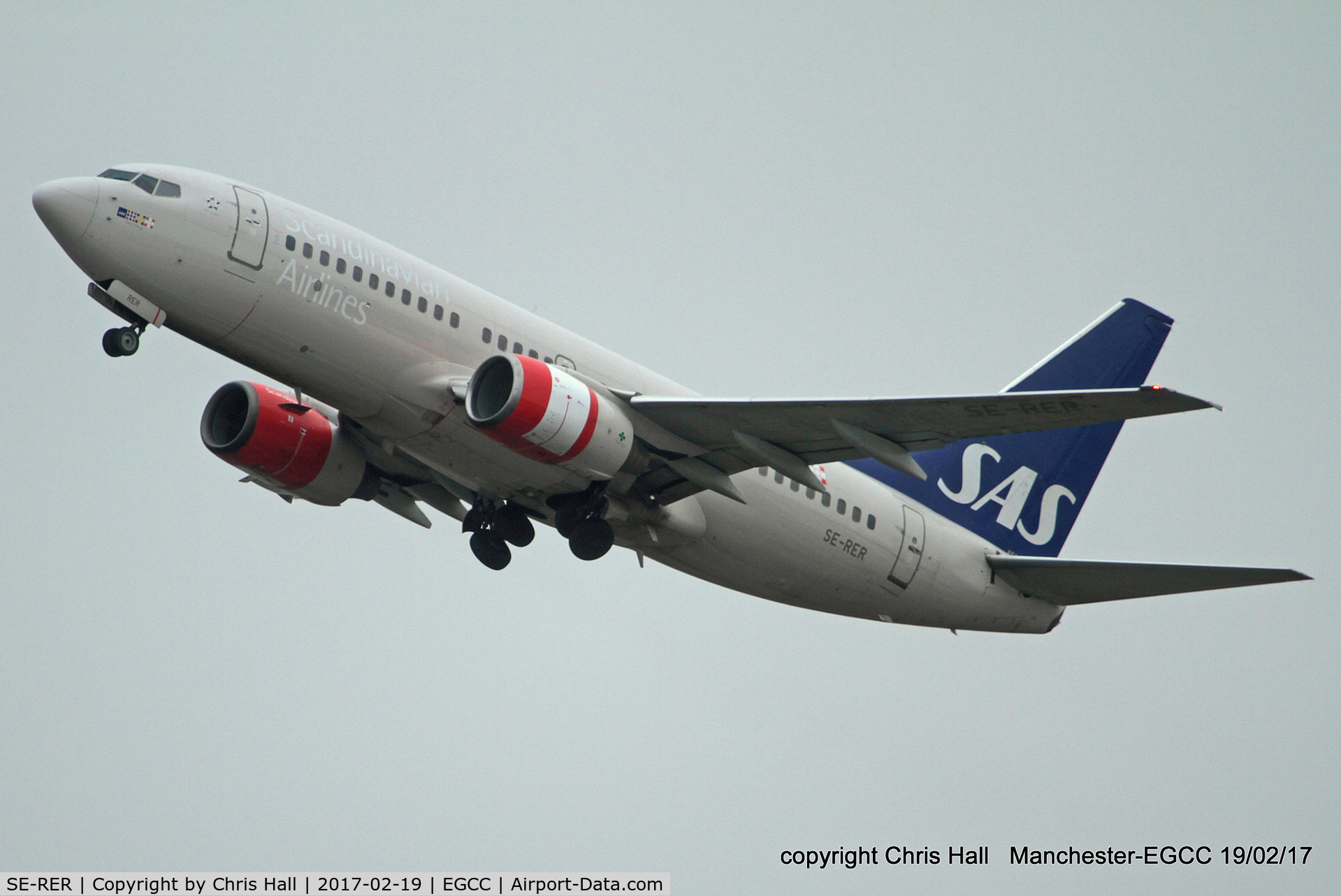 SE-RER, 2000 Boeing 737-7BX C/N 30736, SAS Scandinavian Airline System