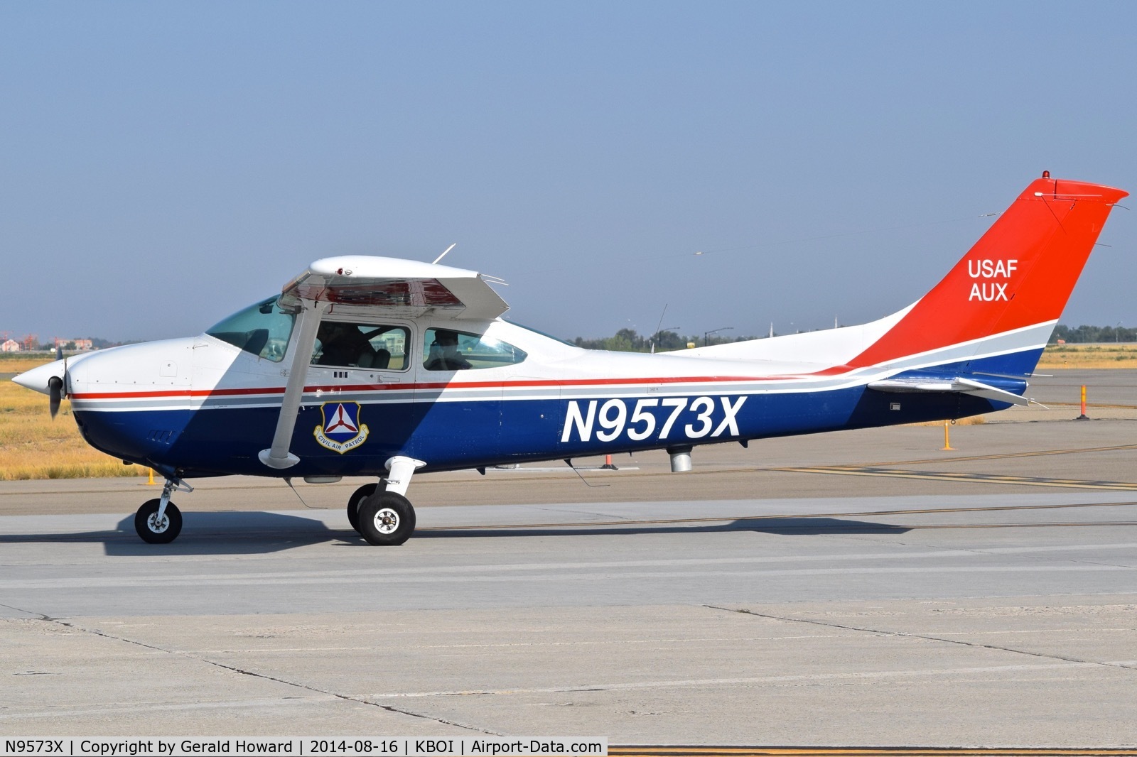 N9573X, 1986 Cessna 182R Skylane C/N 18268558, Civil Air patrol aircraft out of Mountain Home, ID.