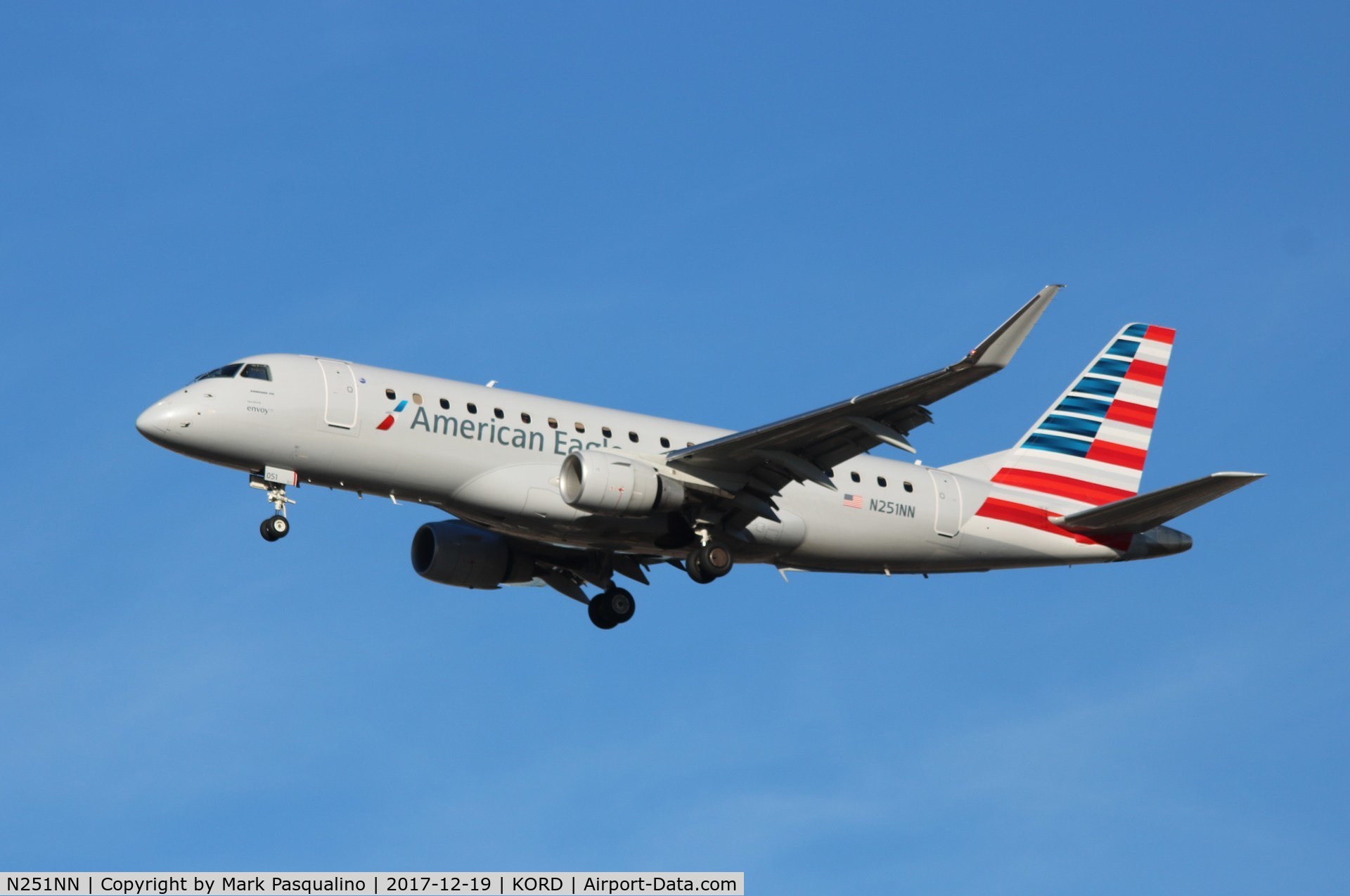 N251NN, 2017 Embraer 175LR (ERJ-170-200LR) C/N 17000641, ERJ 170-200 LR