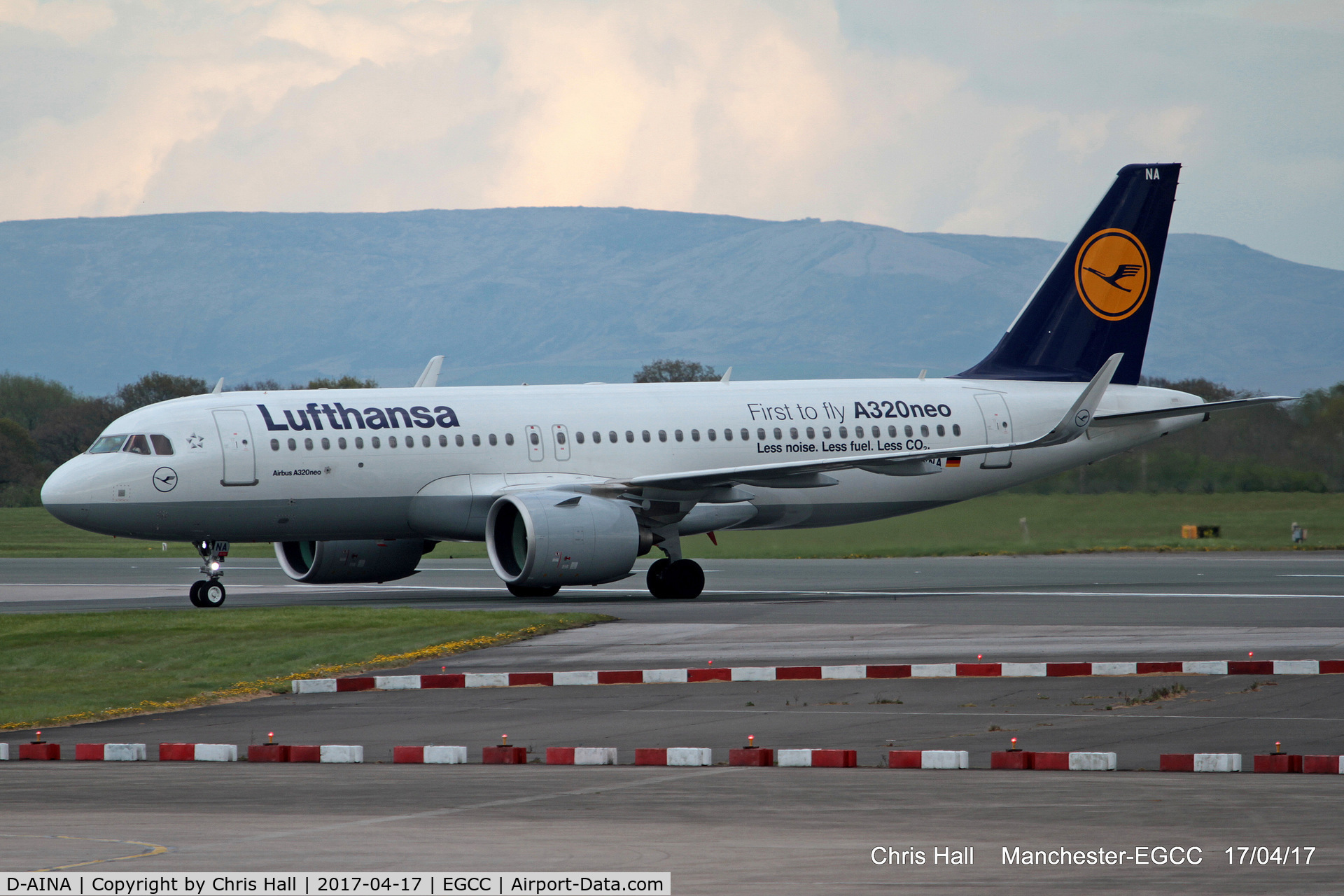 D-AINA, 2015 Airbus A320-271N C/N 6801, Lufthansa