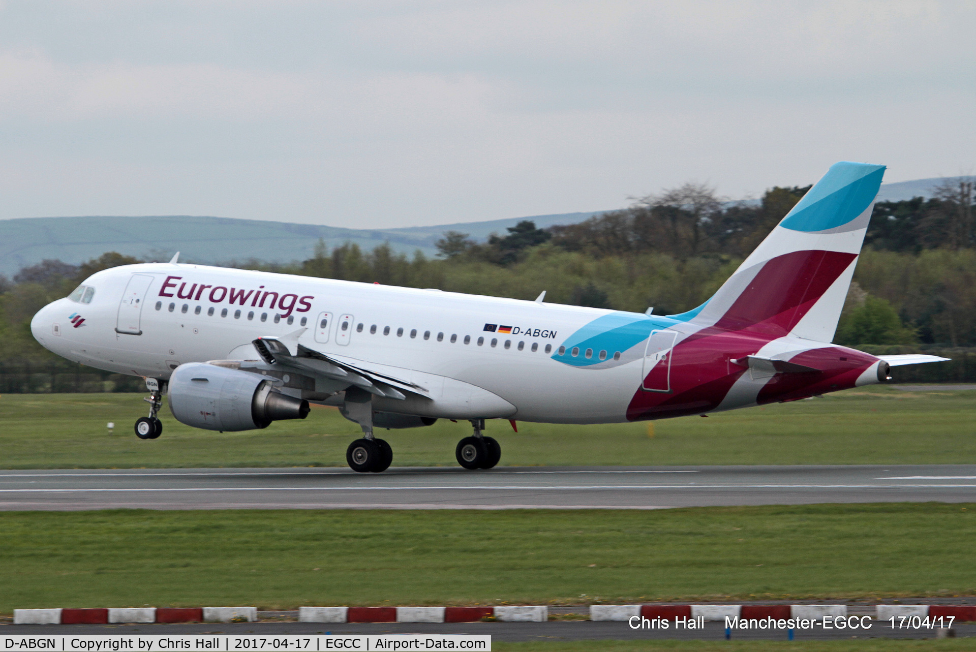 D-ABGN, 2008 Airbus A319-112 C/N 3661, Eurowings