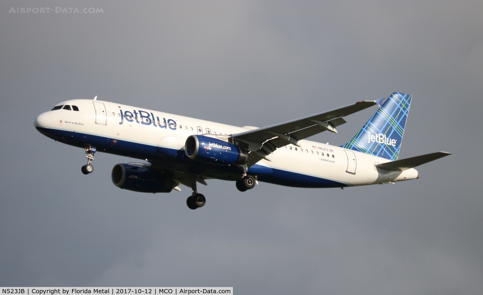 N523JB, 2001 Airbus A320-232 C/N 1506, Jet Blue