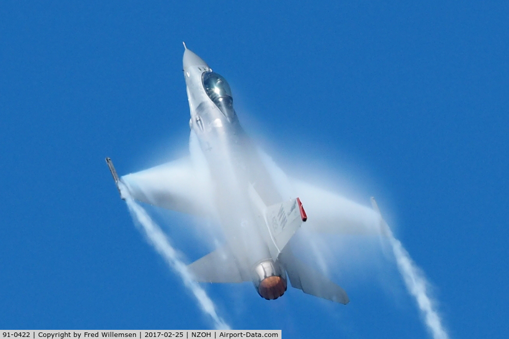 91-0422, 1991 General Dynamics F-16CM Fighting Falcon C/N CC-120, 13FS WW
